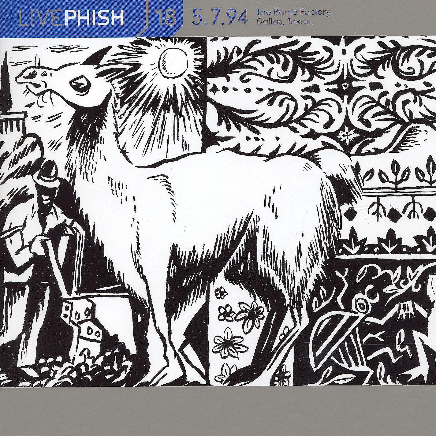 Постер альбома LivePhish, Vol. 18 5/7/94 (The Bomb Factory, Dallas, TX)