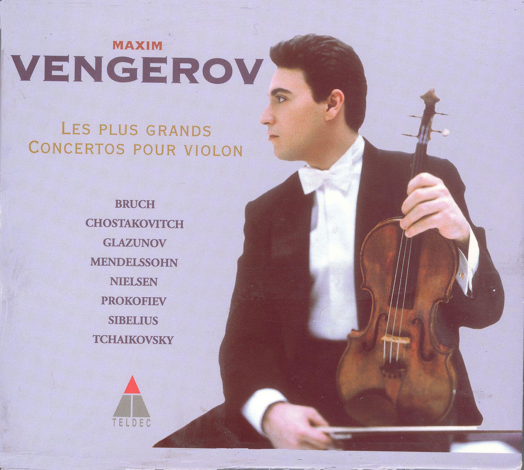 Maxim Vengerov - Violin Concerto in A minor Op.82 : II Andante