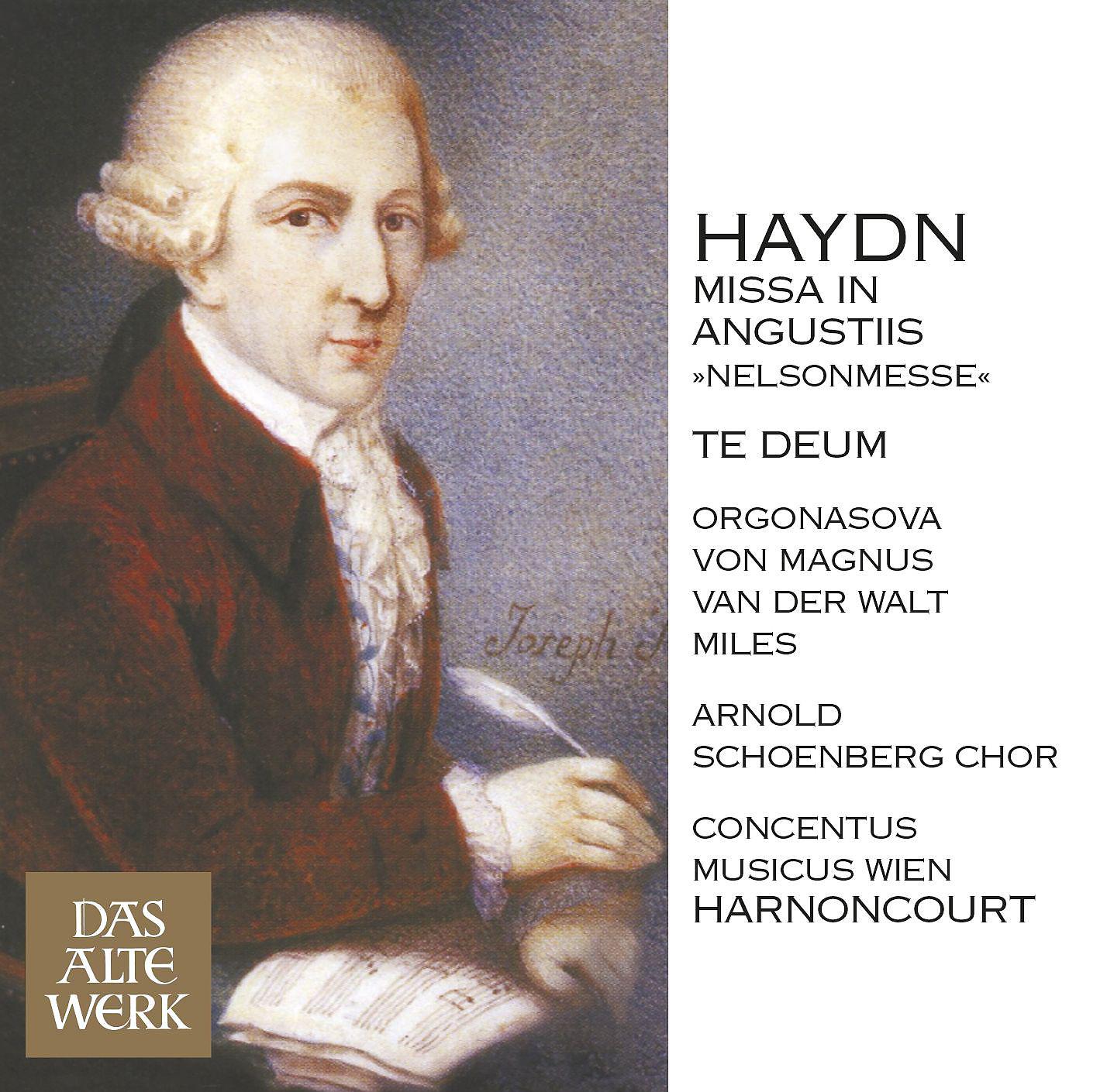 Постер альбома Haydn : Mass No.11 in D minor, 'Missa in angustiis' [Nelson Mass] & Te Deum (DAW 50)