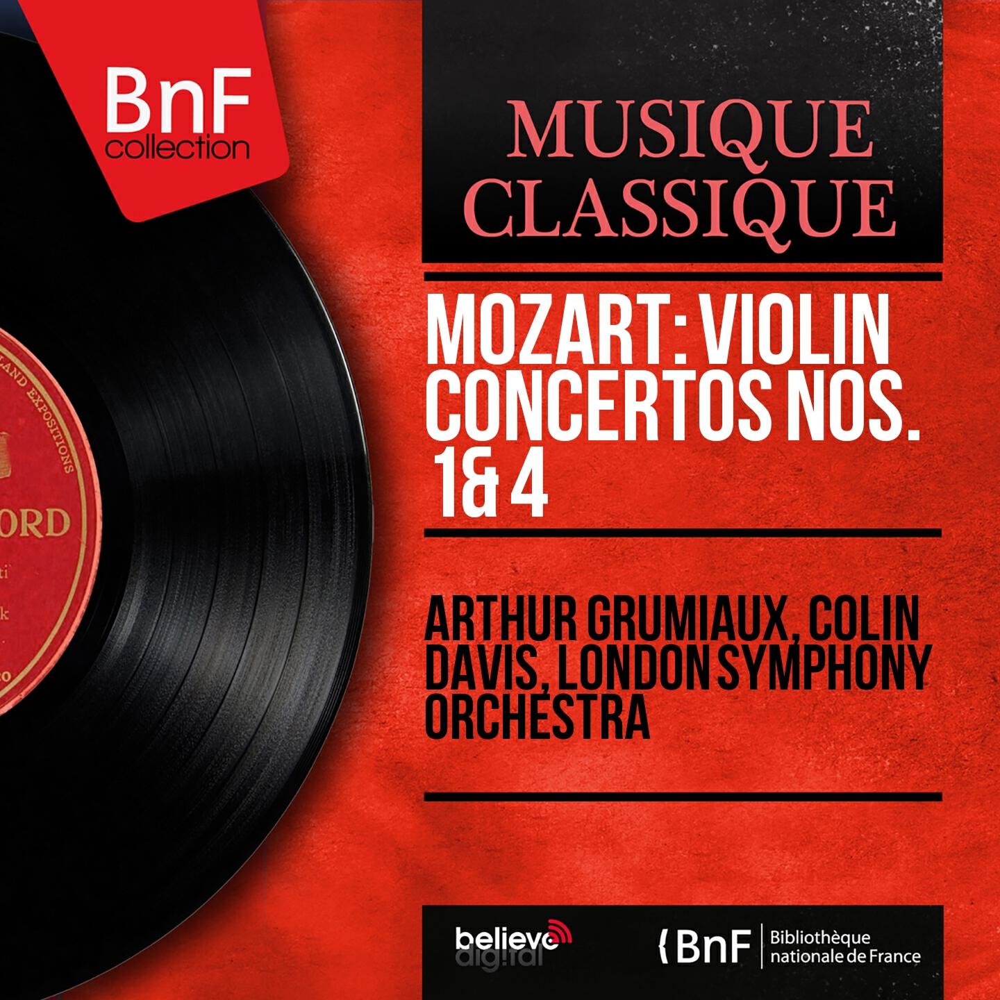 Arthur Grumiaux - Violin Concerto No. 1 in B-Flat Major, K. 207: I. Allegro moderato