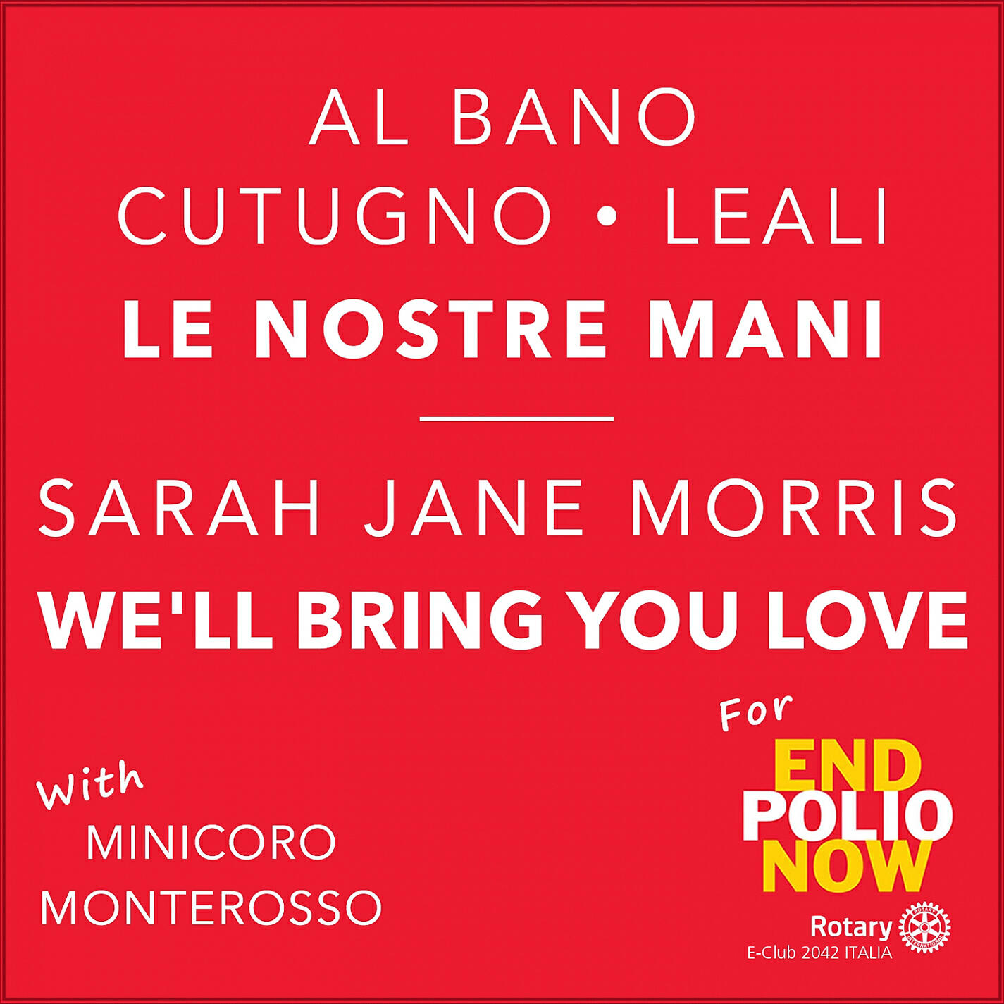Al Bano - Le nostre mani (con Minicoro Monterosso)