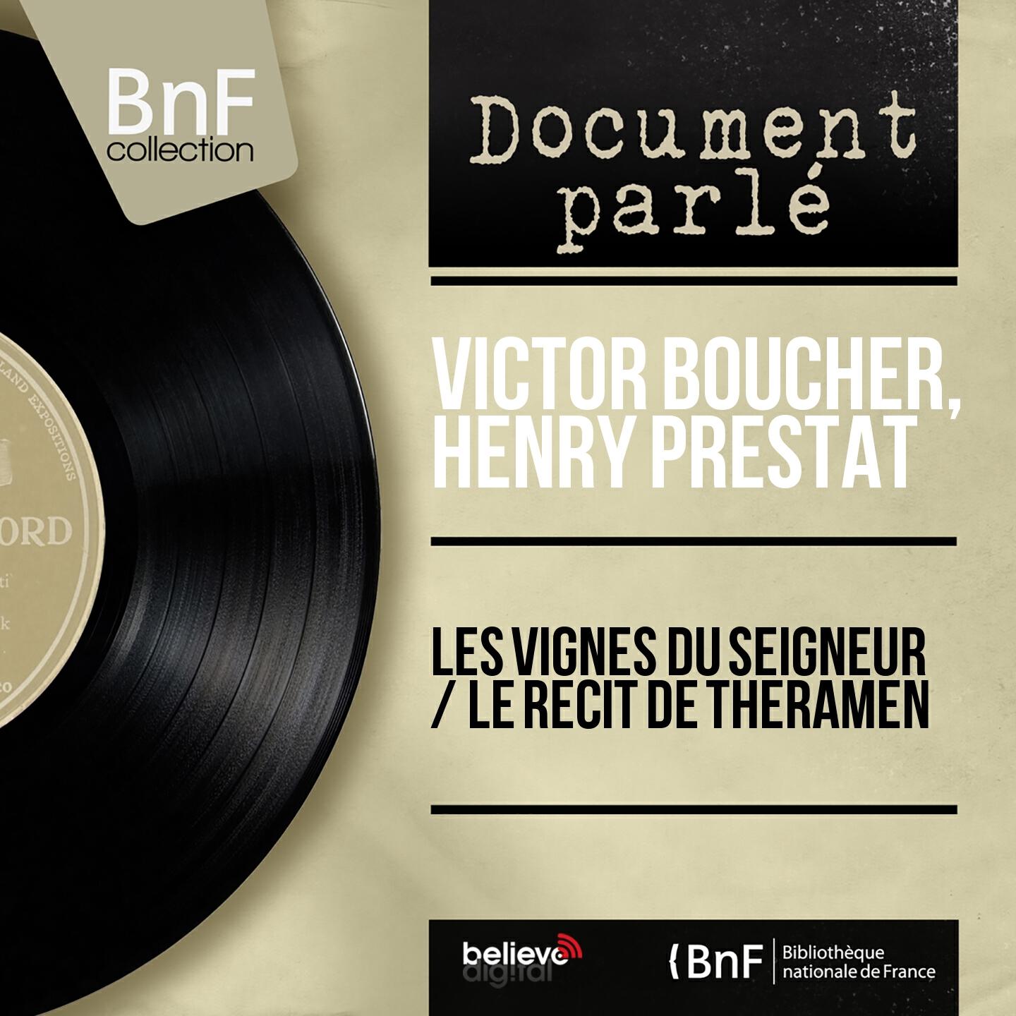 Victor Boucher - Les vignes du seigneur