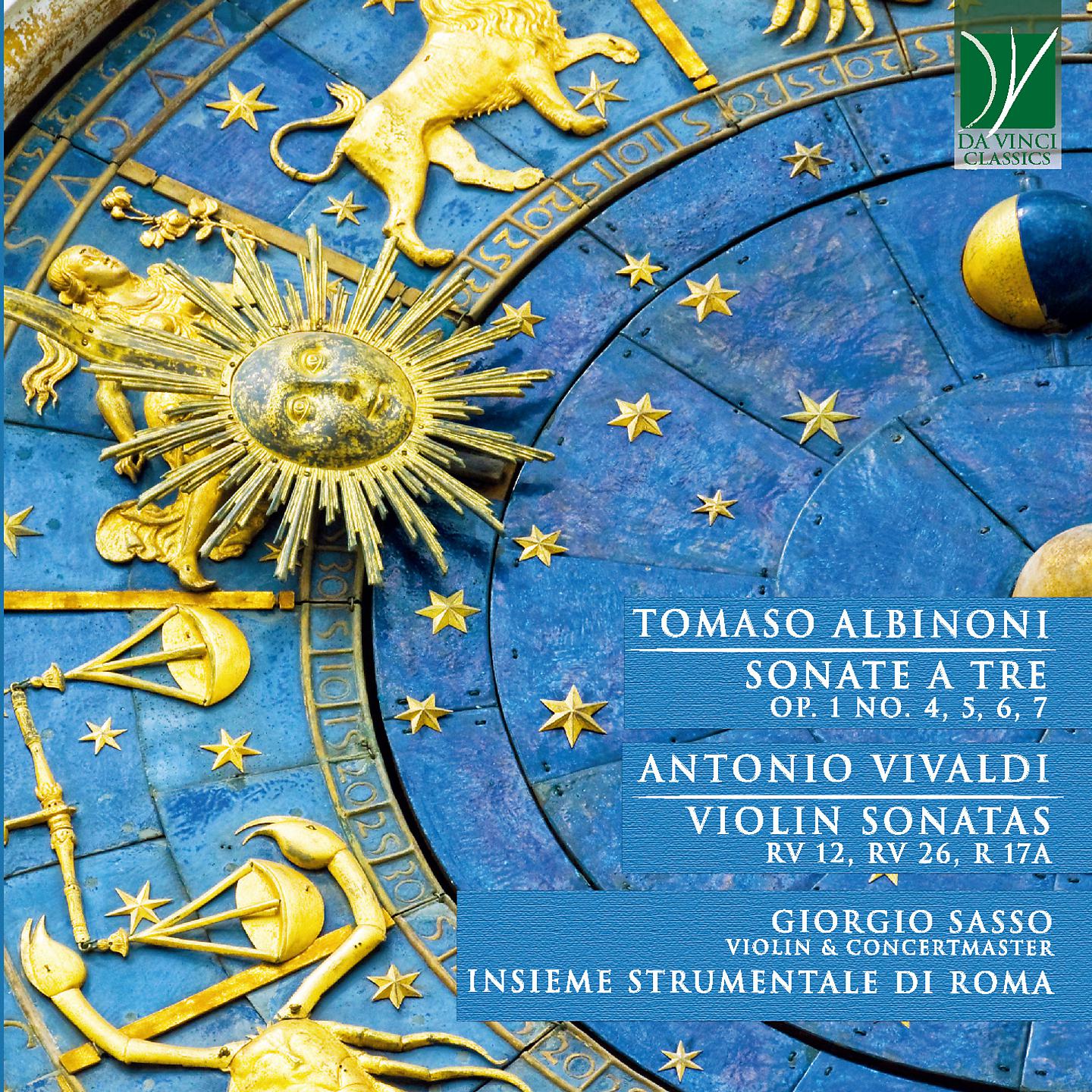 Постер альбома Tomaso Albinoni: Sonate a Tre Op. 1 Nos. 4, 5, 6 & 7 - Antonio Vivaldi: Violin Sonatas RV 12, RV 26 & RV 17a