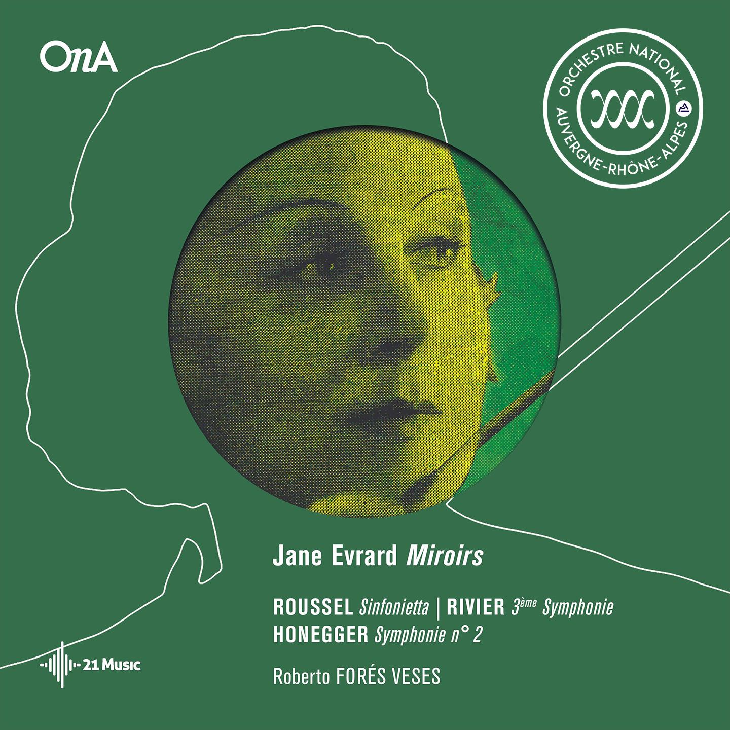 Постер альбома Jane Evrard Miroirs