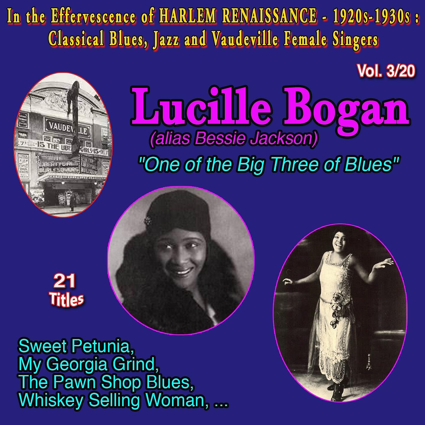 Постер альбома In the Effervescence of Harlem Renaissance - 1920s-1930s : Classical Blues, Jazz & Vaudeville Female Singers Collection
