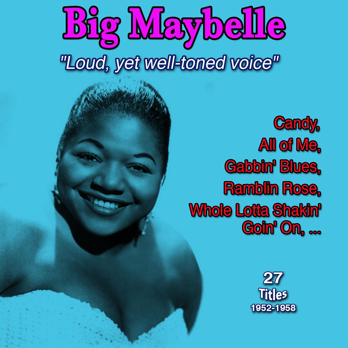 Постер альбома Big Maybelle "Loud, yet well-toned voice": Candy