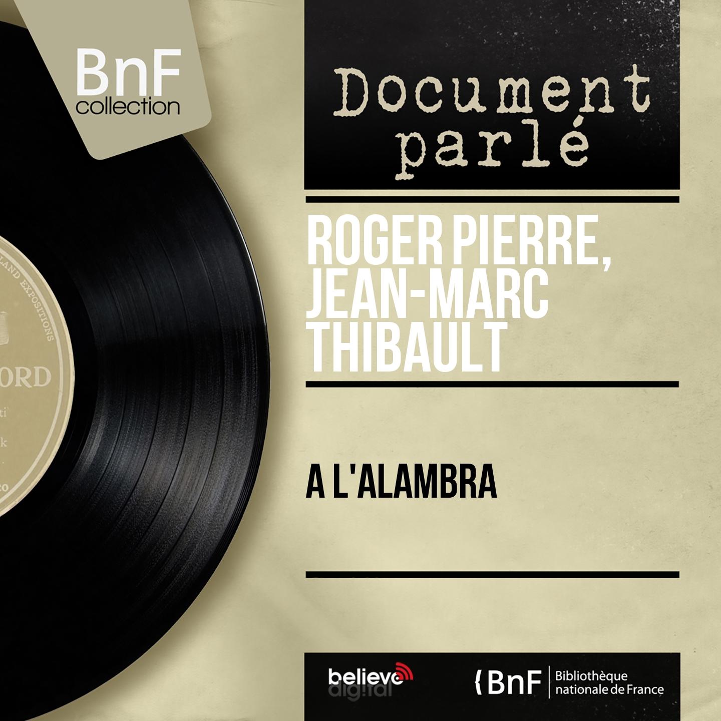 Постер альбома À l'Alambra (Live, Mono Version)