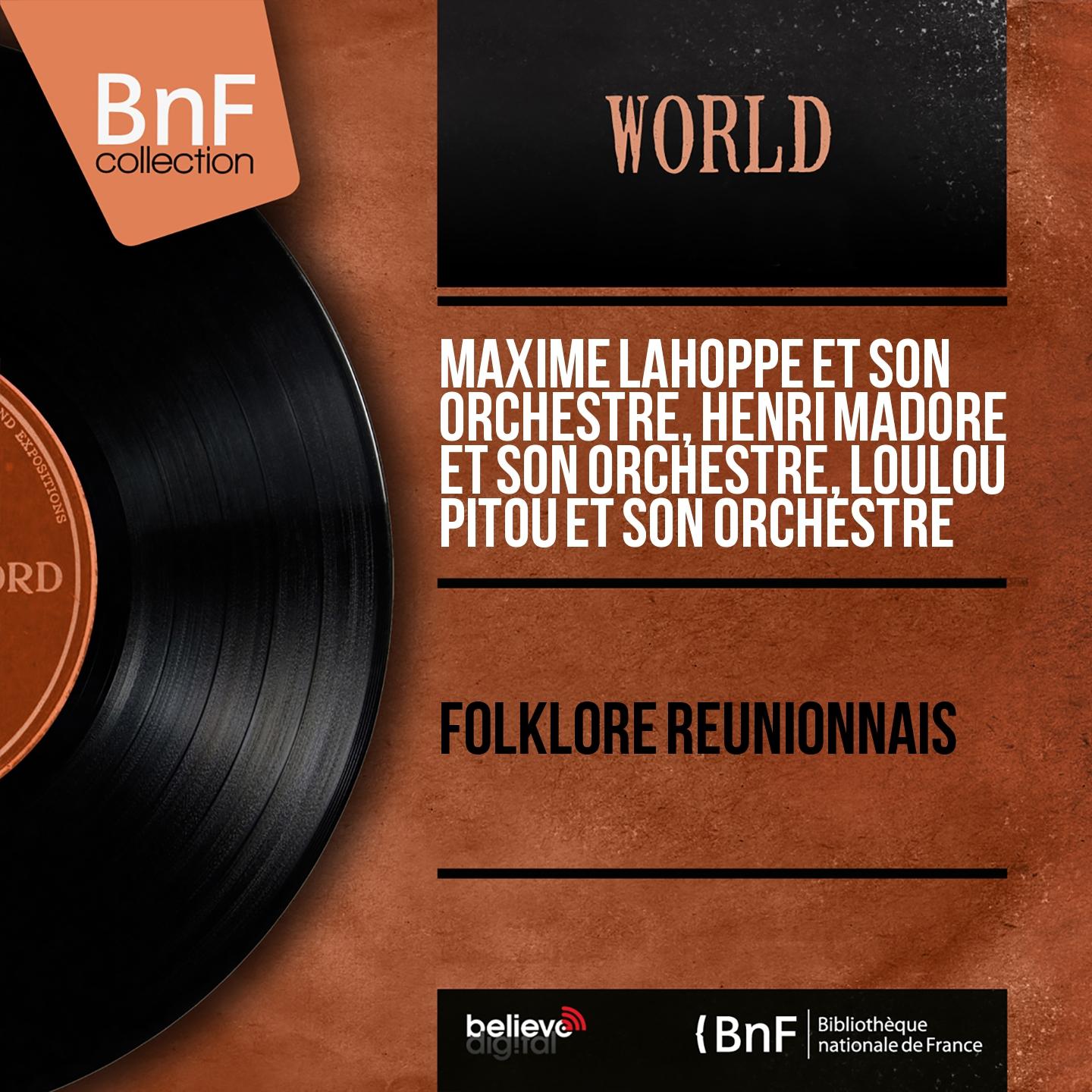 Постер альбома Folklore réunionnais (Mono Version)