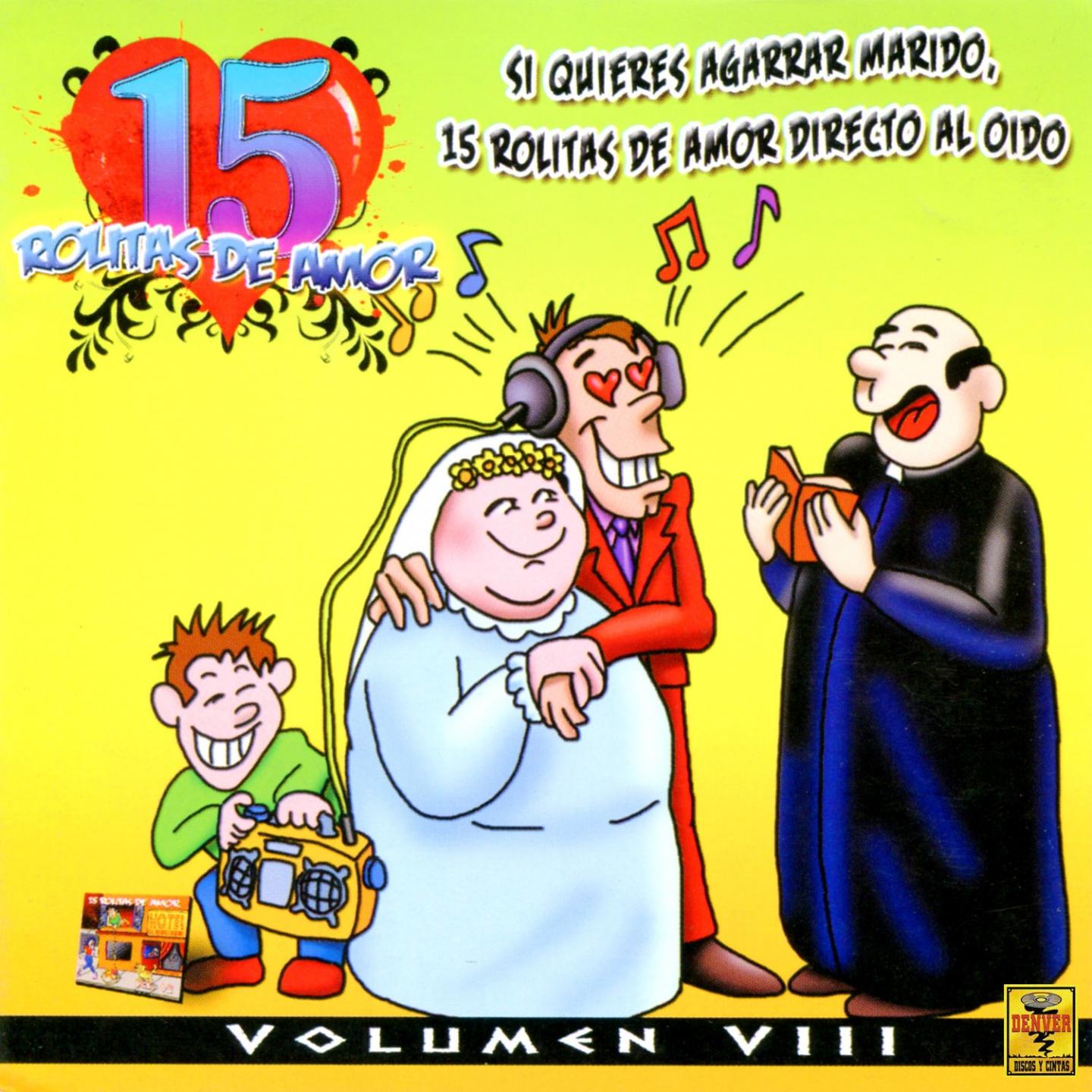 Постер альбома 15 Rolitas de Amor, Vol. 8