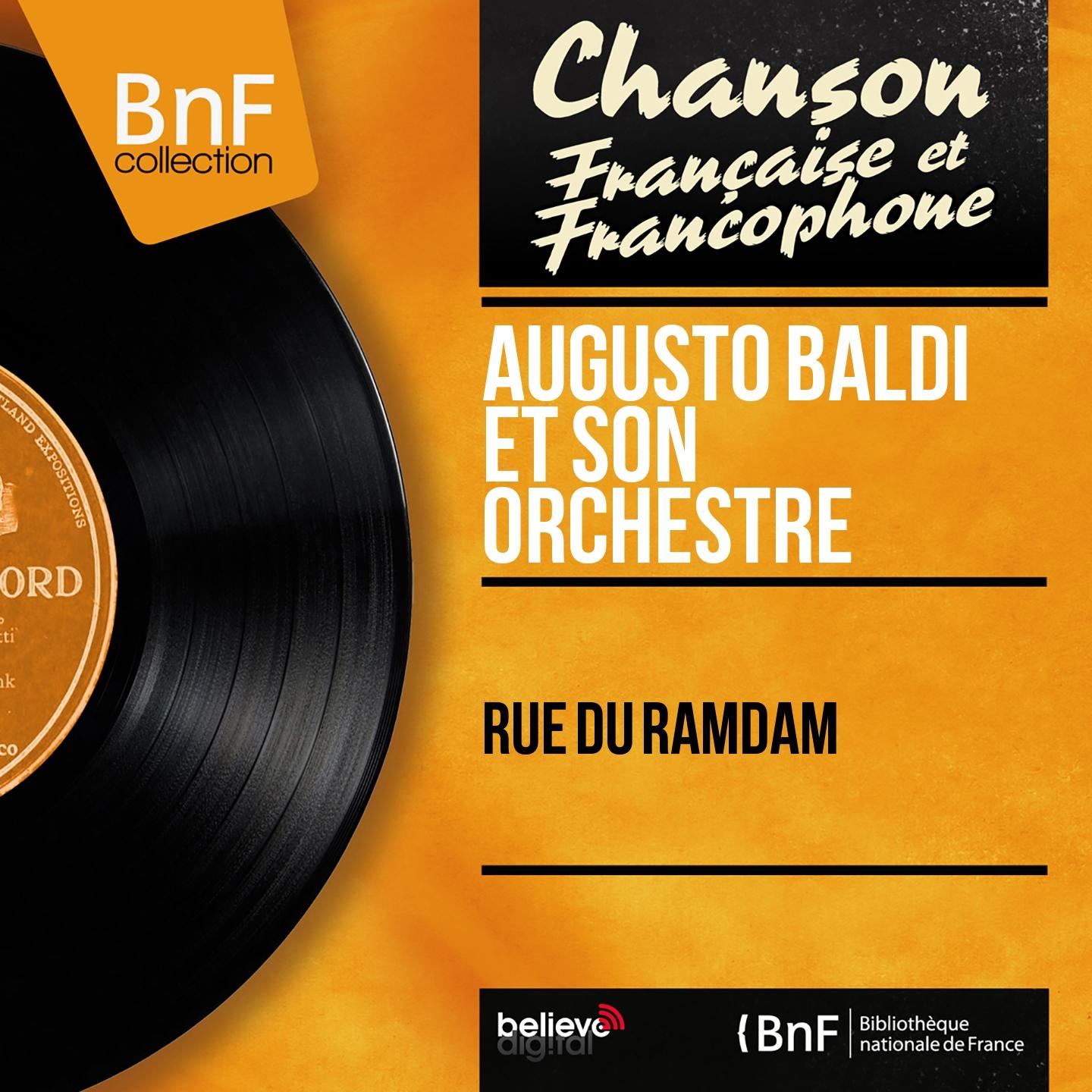 Постер альбома Rue du ramdam (Mono Version)