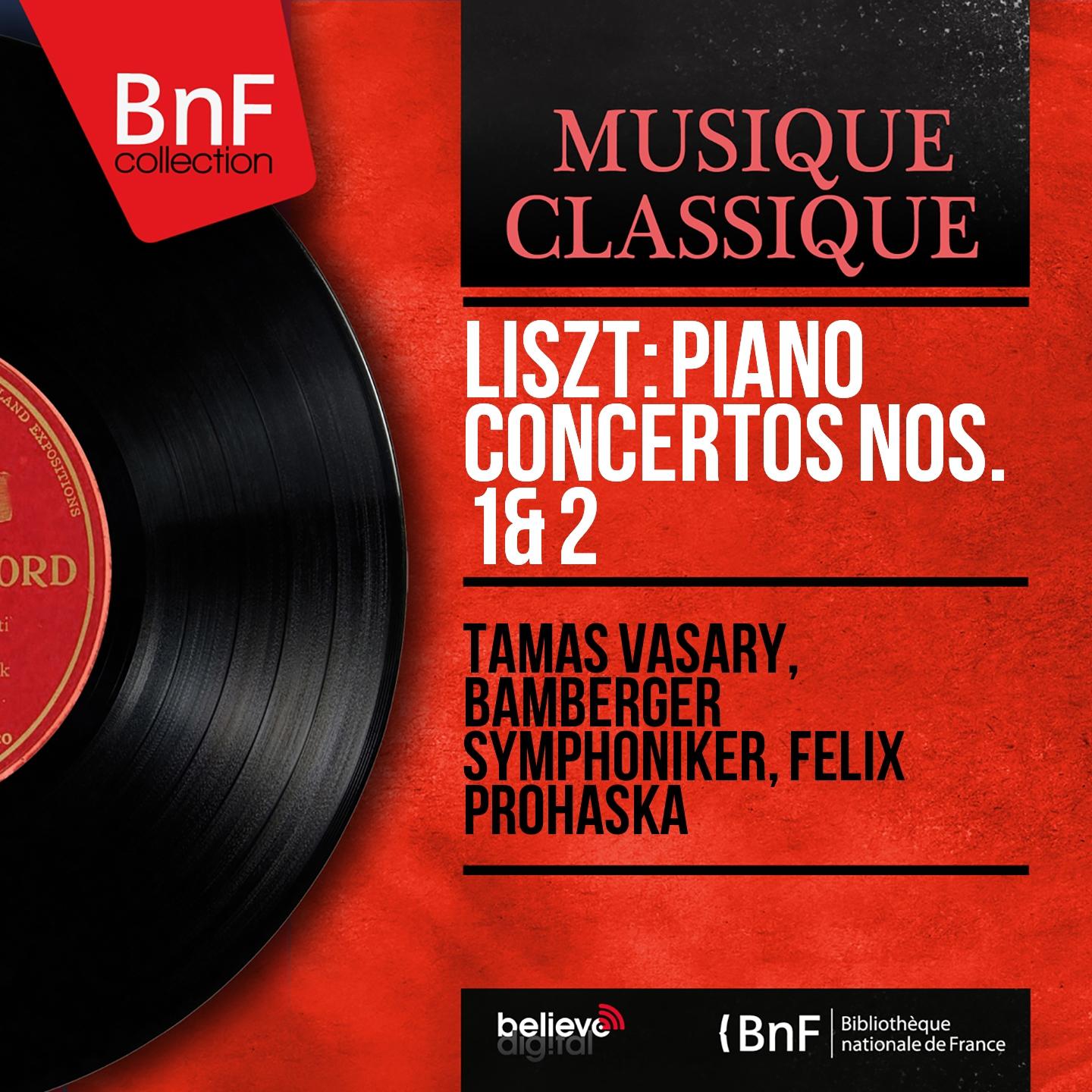 Постер альбома Liszt: Piano Concertos Nos. 1 & 2 (Remastered, Stereo Version)