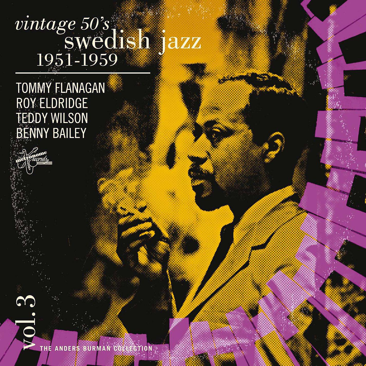 Постер альбома Vintage 50's Swedish Jazz Vol. 3 1951-1959