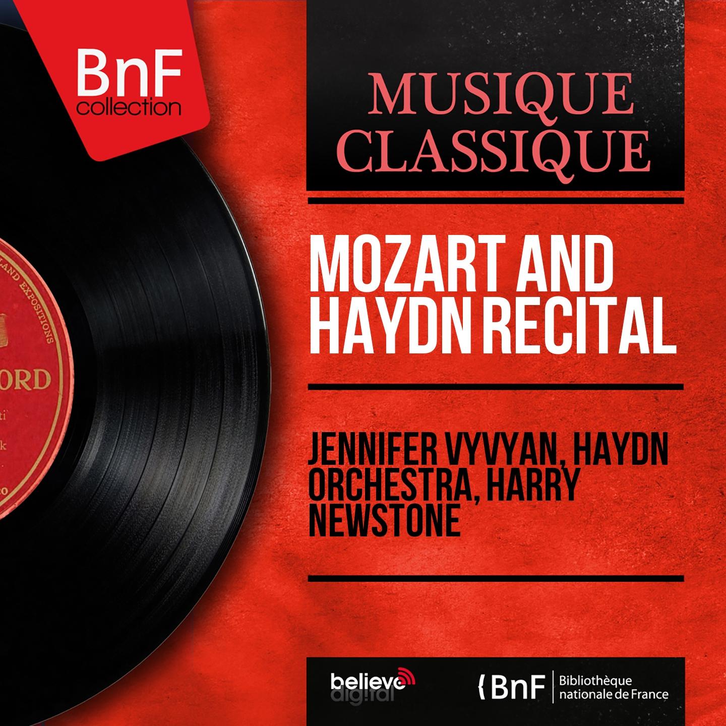 Постер альбома Mozart and Haydn Recital (Stereo Version)
