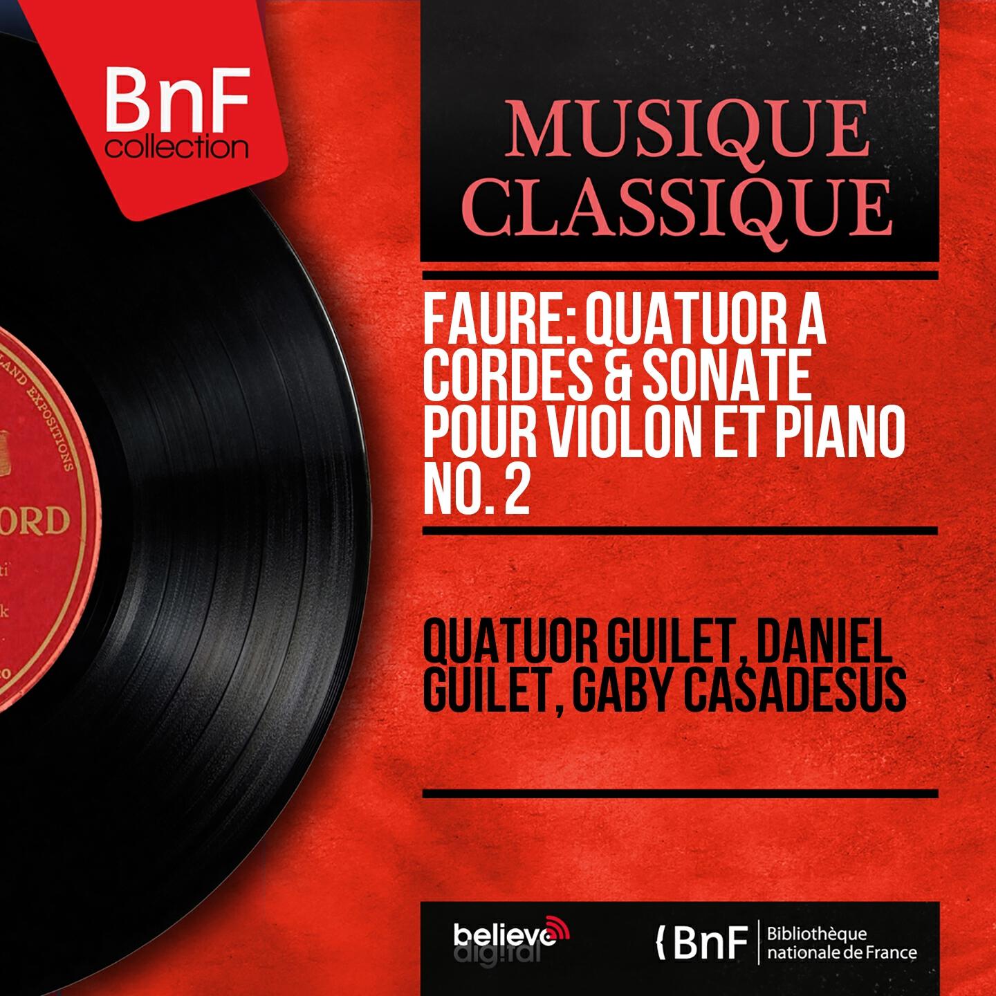 Quatuor Guilet - String Quartet in E Minor, Op. 121: II. Andante