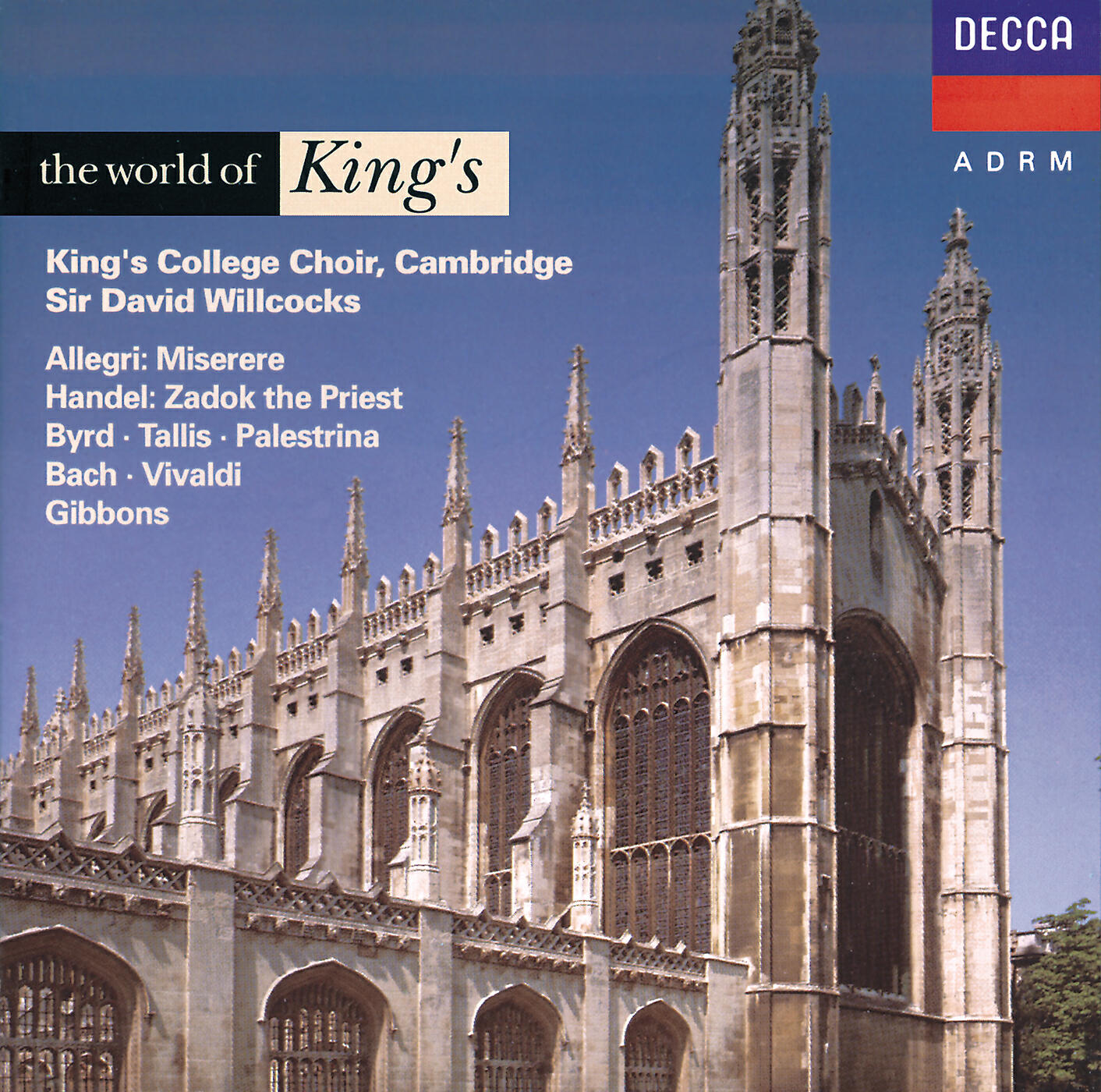 The Choir of King's College, Cambridge - Gibbons: Verse Anthem: This is the Record of John