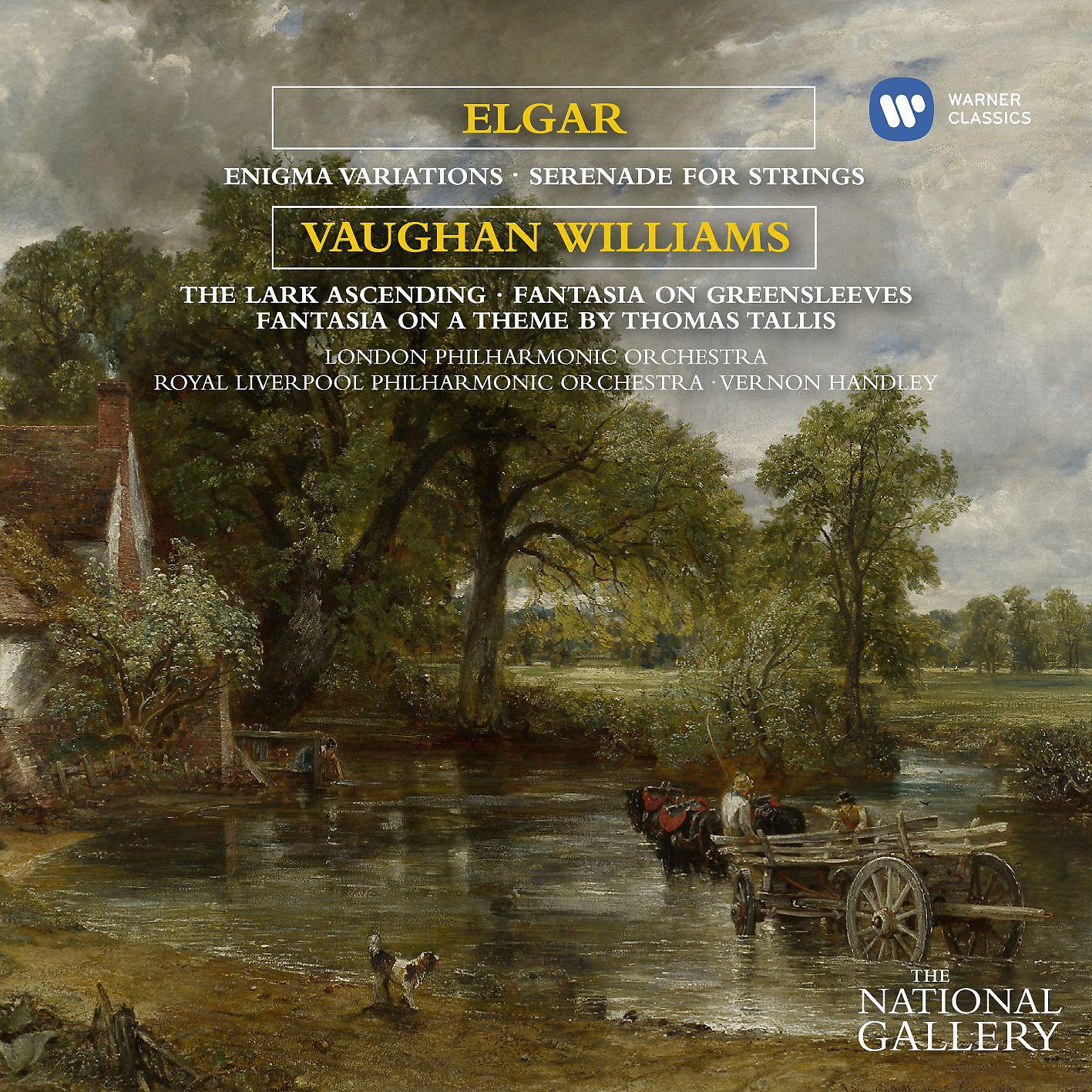 Постер альбома Elgar Enigma Variations, Vaughan Williams The Lark Ascending [The National Gallery Collection] (The National Gallery Collection)