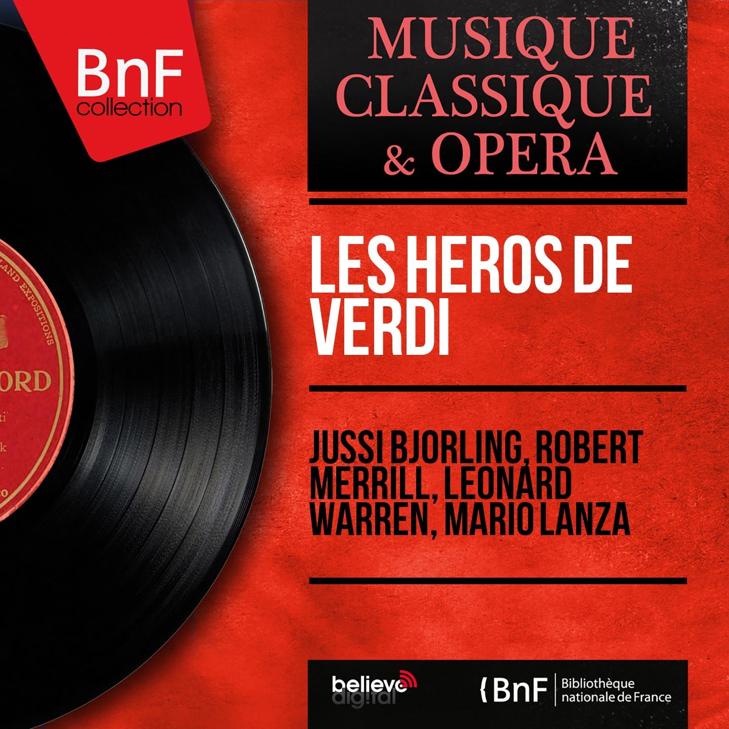 Постер альбома Les héros de Verdi (Mono Version)