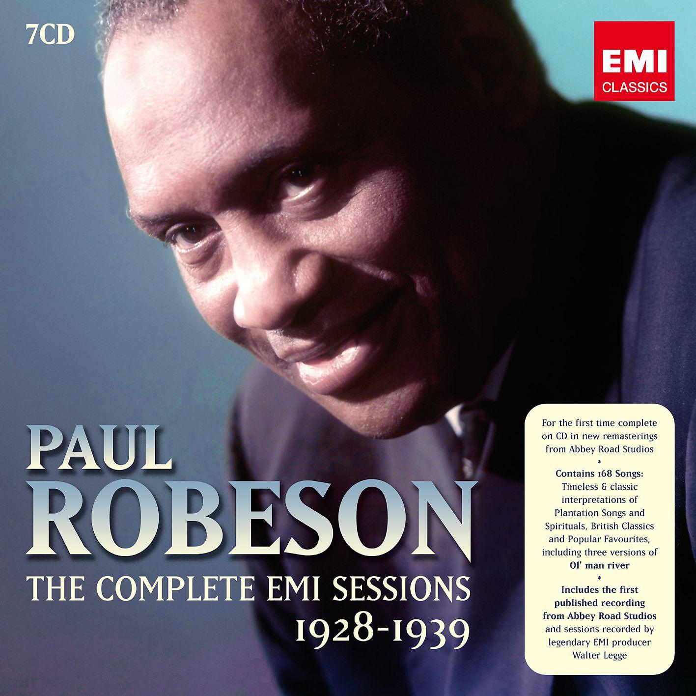 Постер альбома Paul Robeson: The Complete EMI Sessions 1928-1939