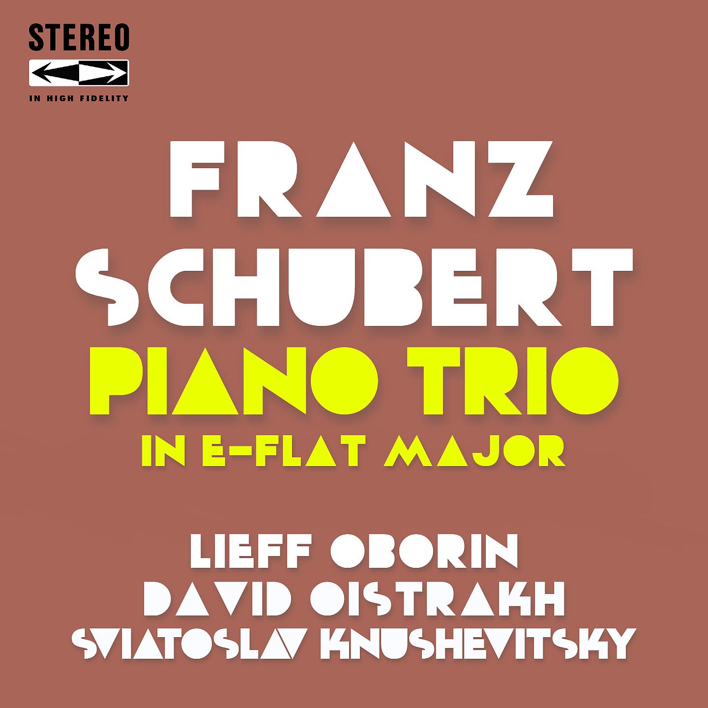 Постер альбома Schubert Piano Trio in E-flat major D 929