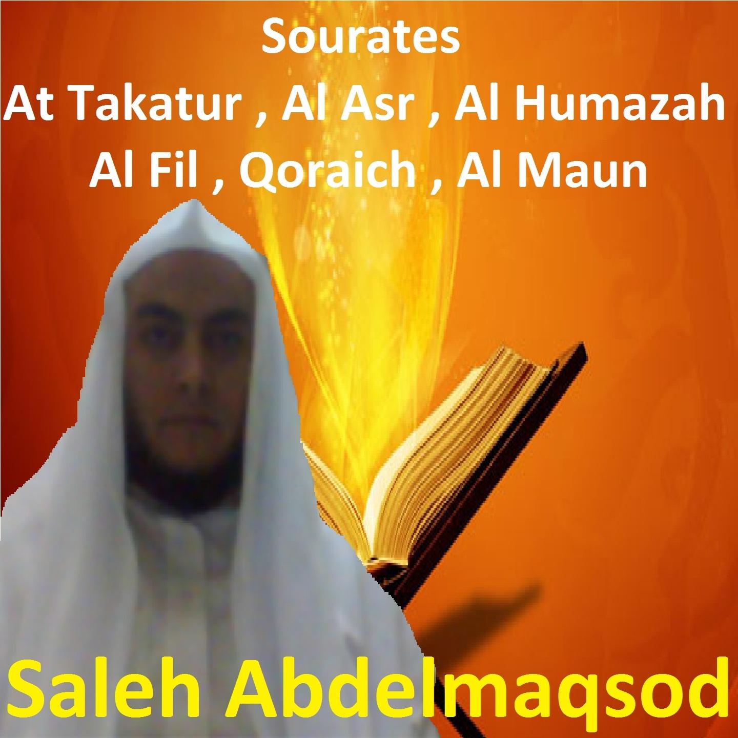 Постер альбома Sourates At Takatur, Al Asr, Al Humazah, Al Fil, Qoraich, Al Maun