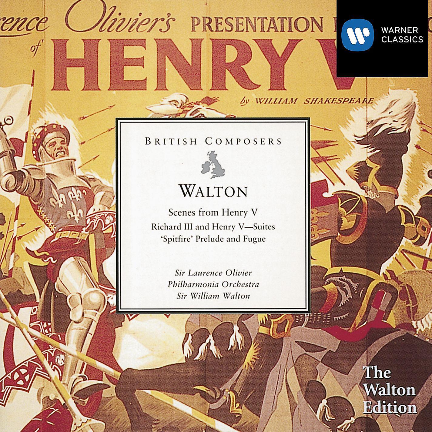 Постер альбома Walton: Henry V - Scenes from the film, and other film music