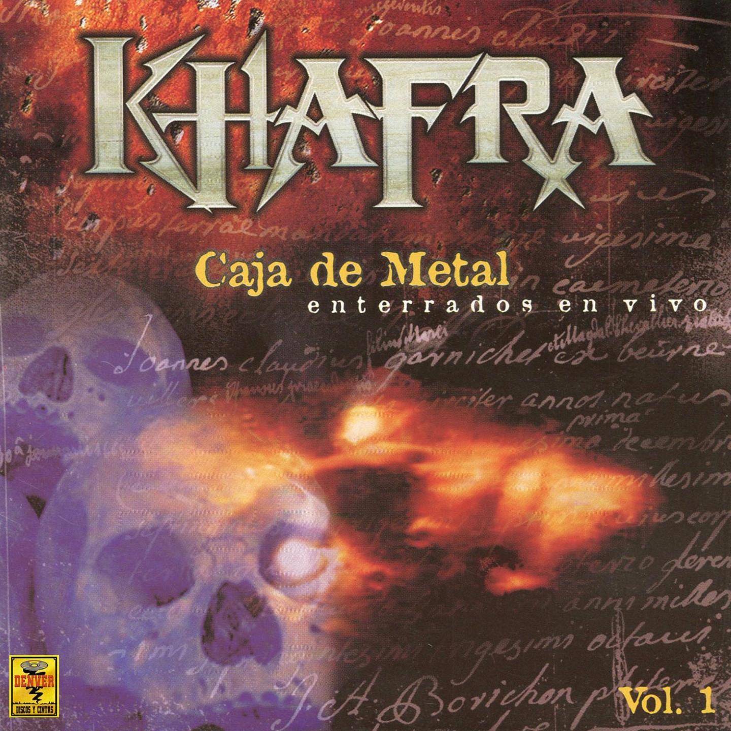 Постер альбома Caja de Metal Enterrados en Vivo, Vol. 1