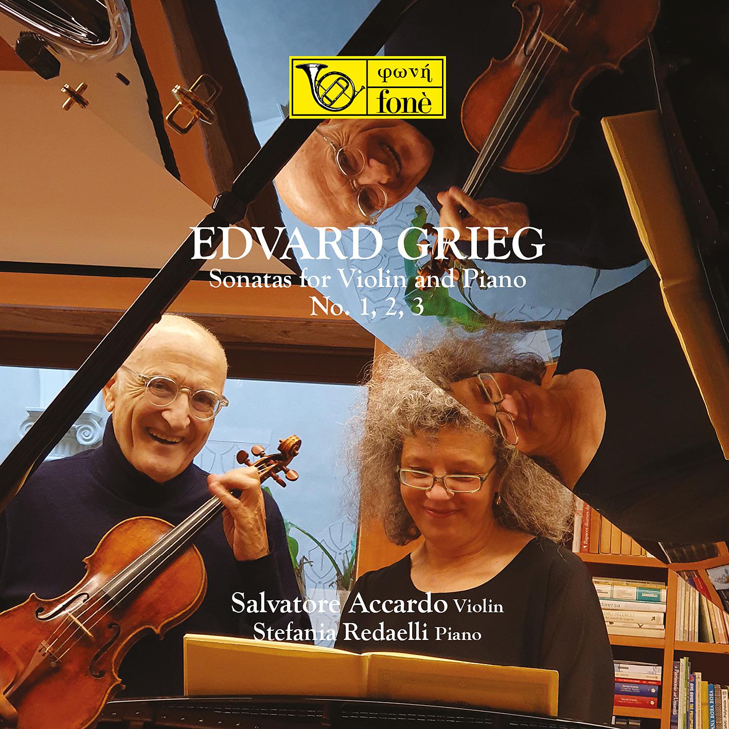 Постер альбома Edvard Grieg: Sonatas for Violin and Piano Nos. 1, 2 & 3