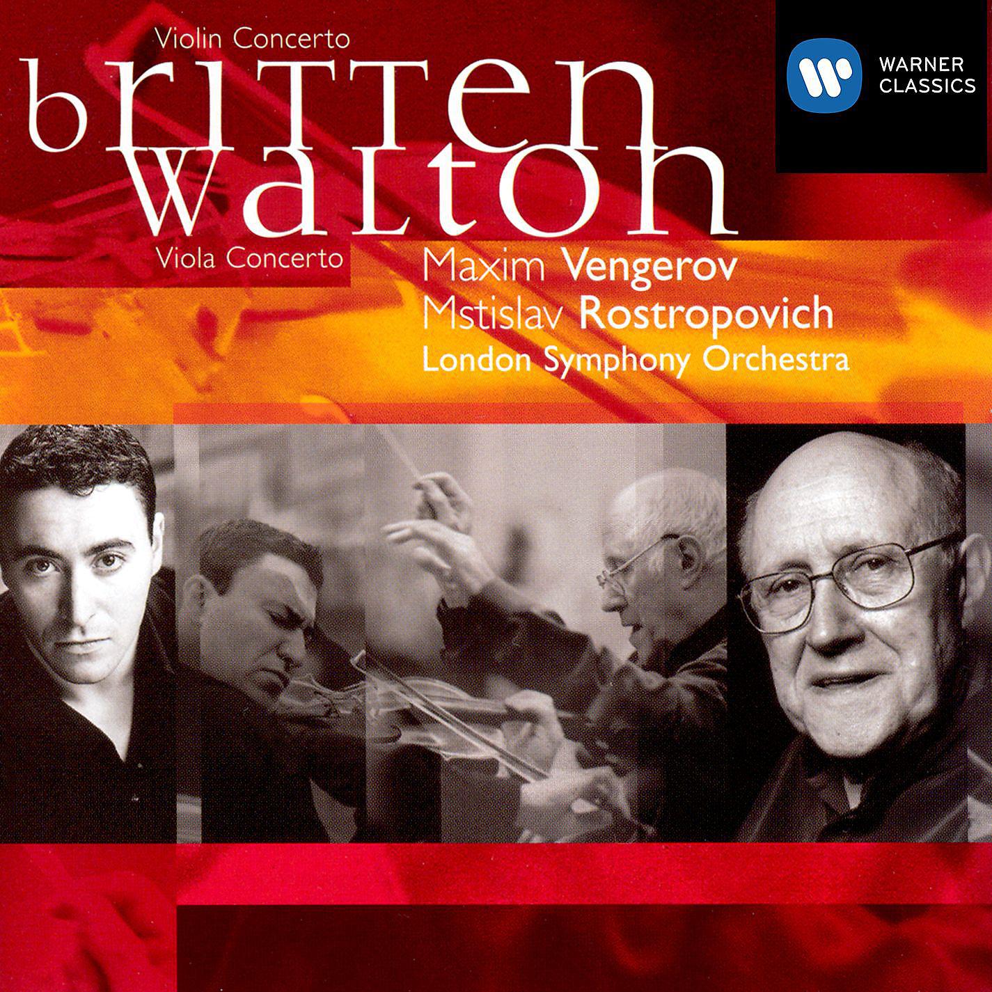 Постер альбома Britten: Violin Concerto Op.15/Walton: Viola Concerto