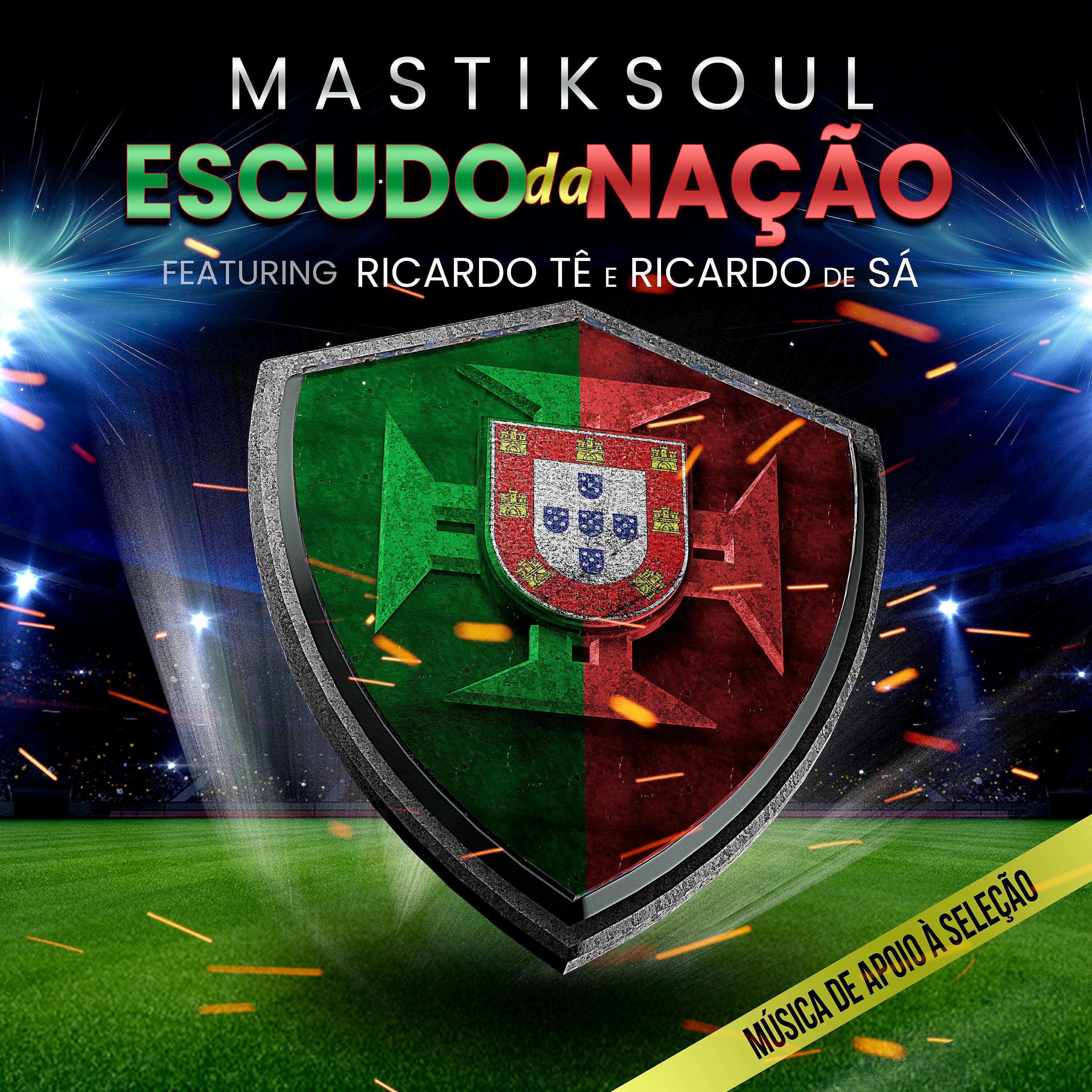 Mastiksoul, Ricardo Tê, Ricardo de Sá - Escudo da Nação (Música de Apoio a Seleção) ноты