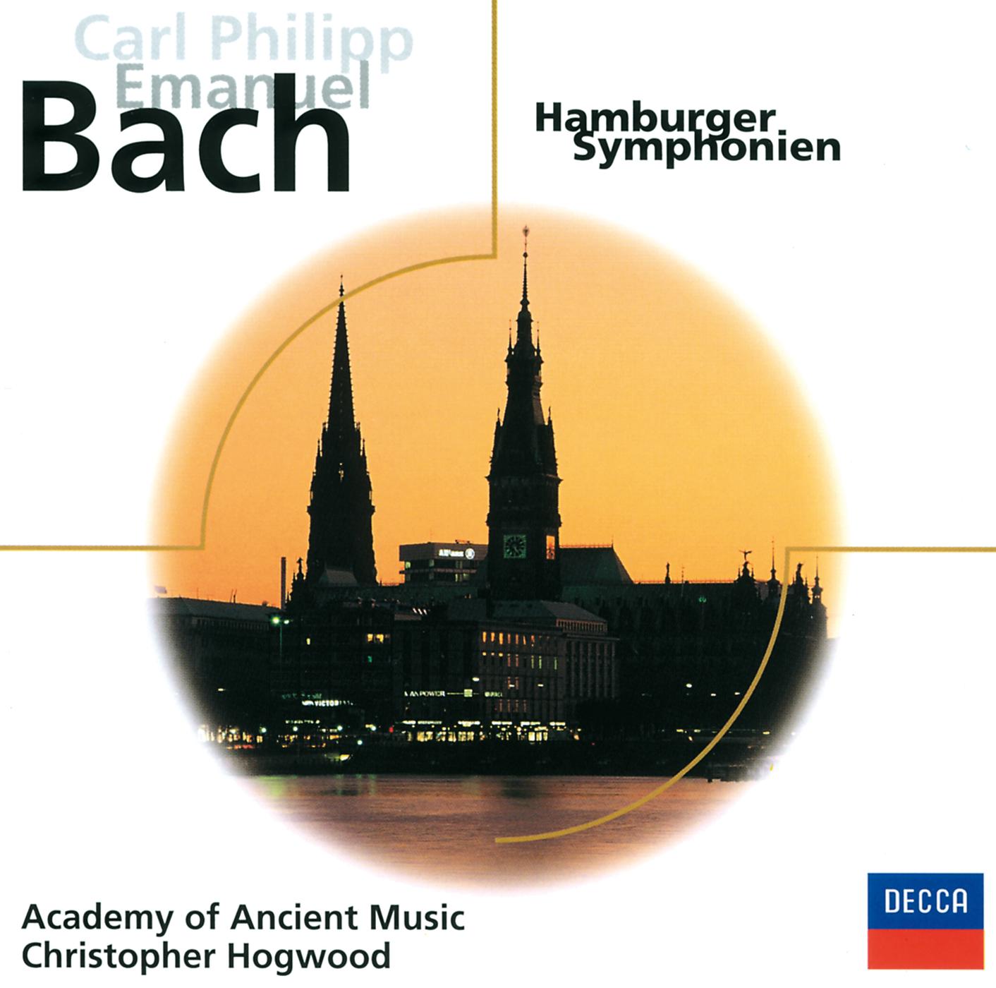 Постер альбома C.P.E. Bach: Hamburger Sinfonien Wq182