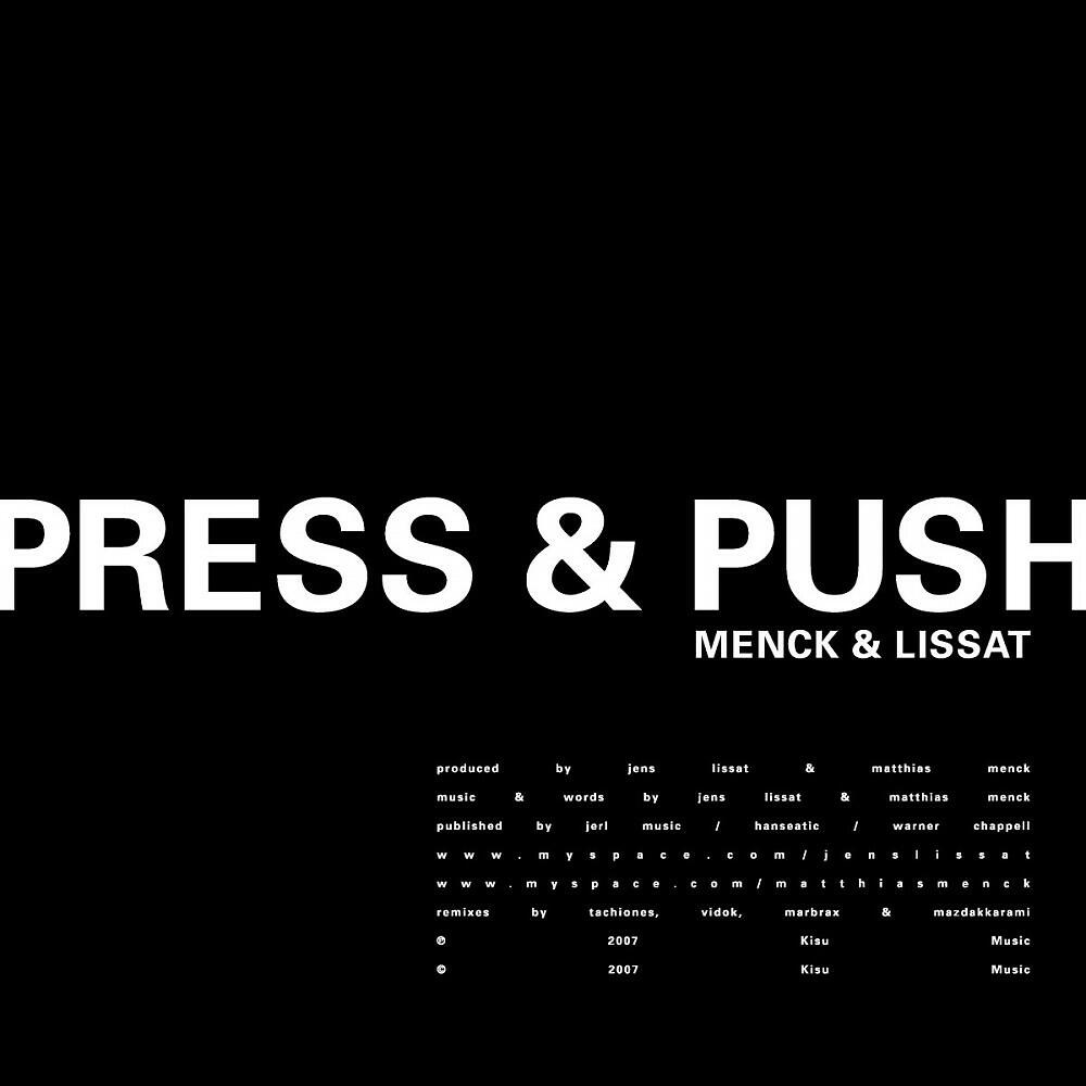 Menck & Lissat - Press & Push (Marbrax & Mazdakkarami Remix)