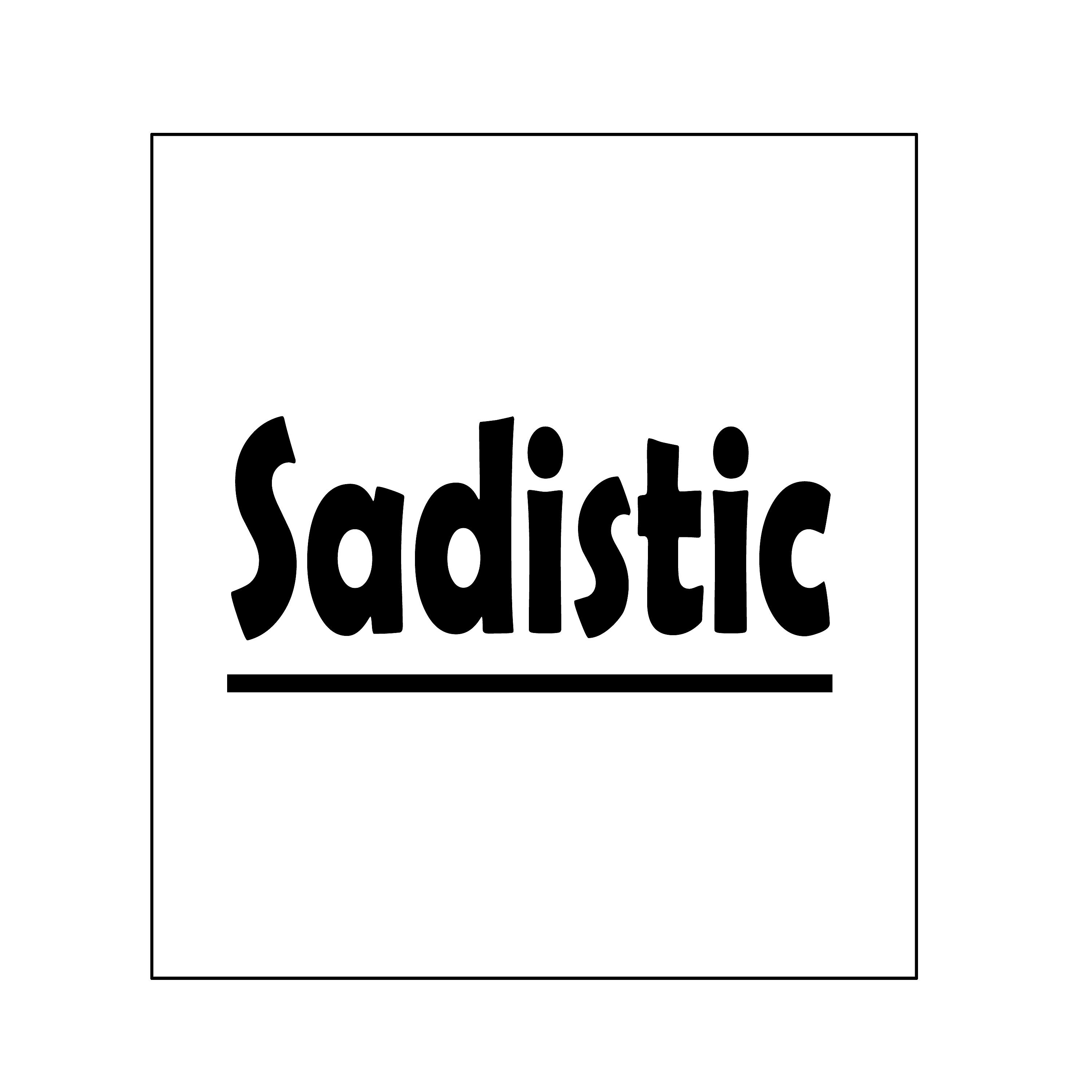 Постер альбома Sadistic