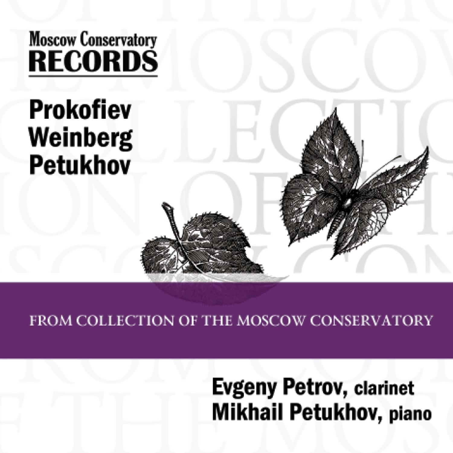 Постер альбома Prokofiev. Weinberg. Petukhov. Works for Clarinet