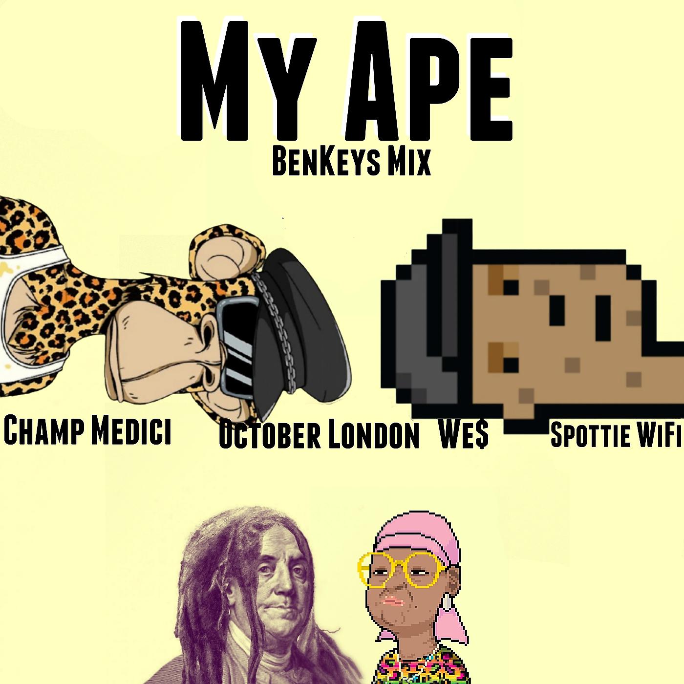 Постер альбома My Ape (BenKeys Mix)