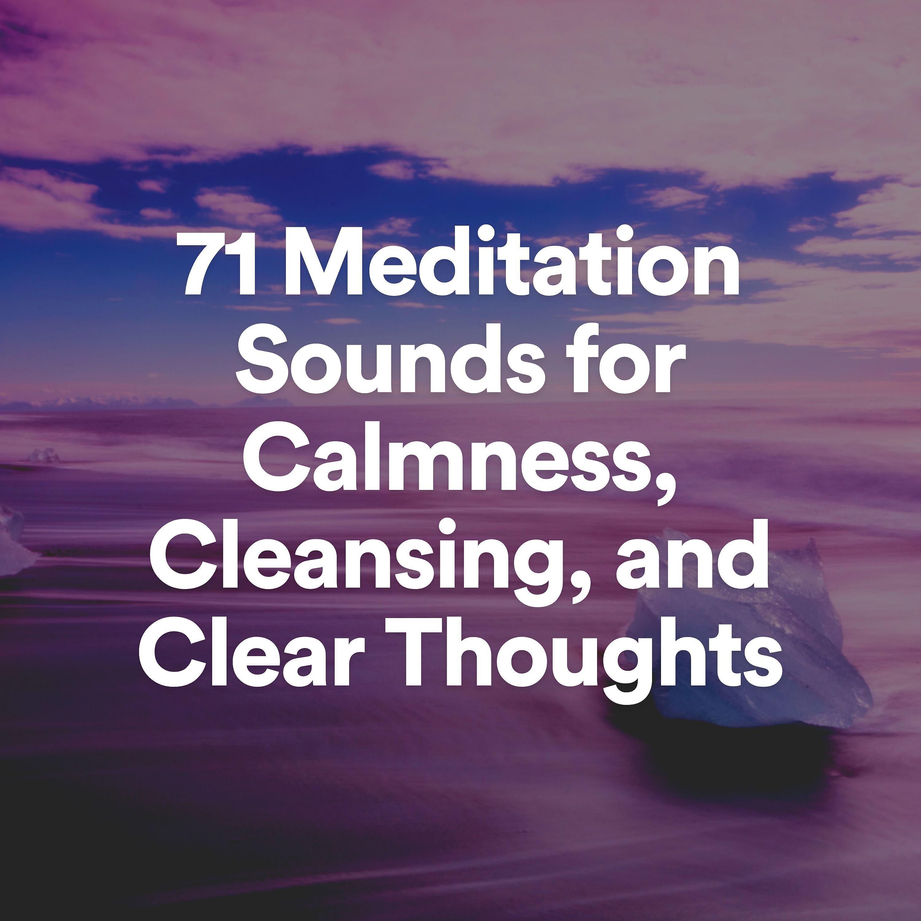 Постер альбома 71 Meditation Sounds for Calmness, Cleansing, and Clear Thoughts