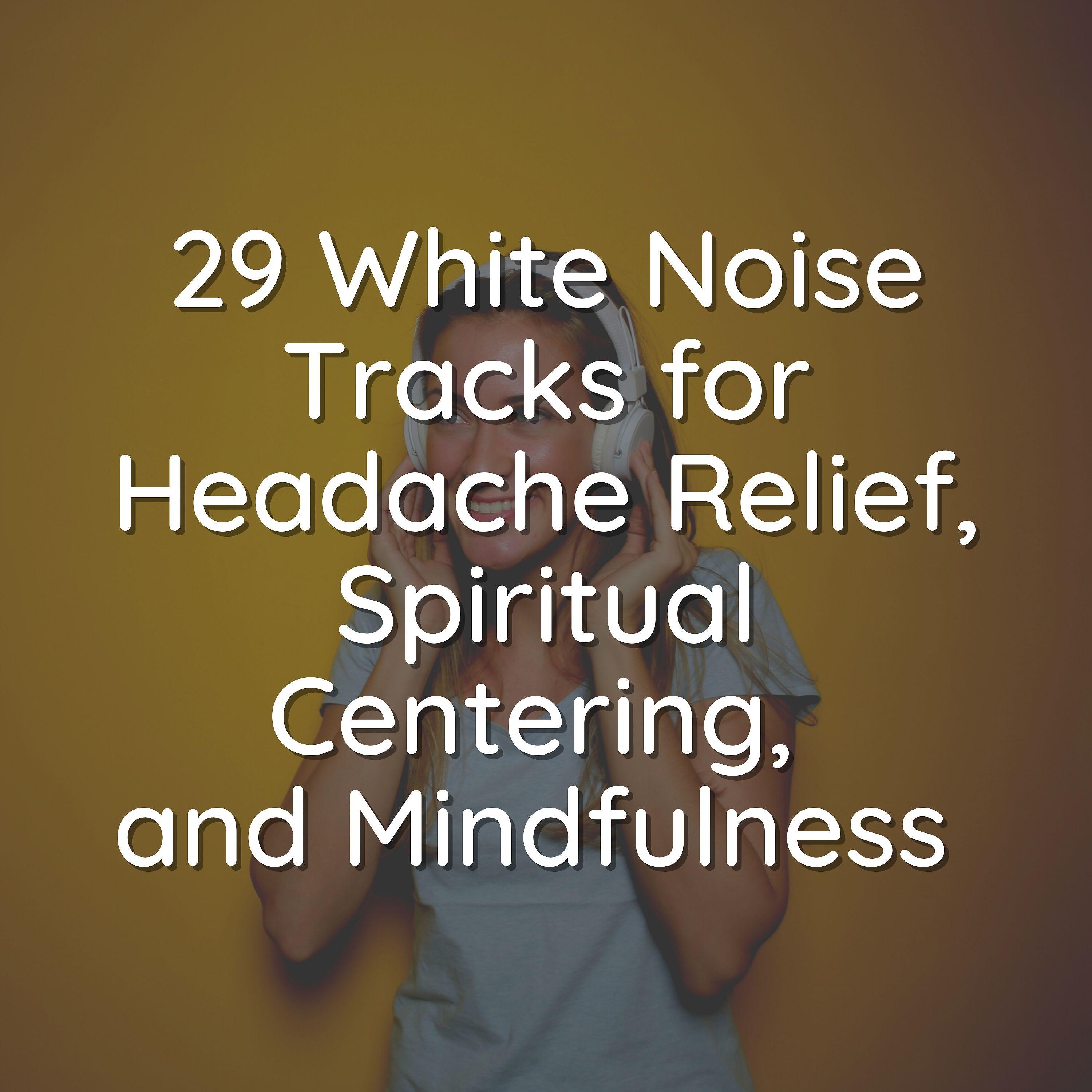 Постер альбома 29 White Noise Tracks for Headache Relief, Spiritual Centering, and Mindfulness
