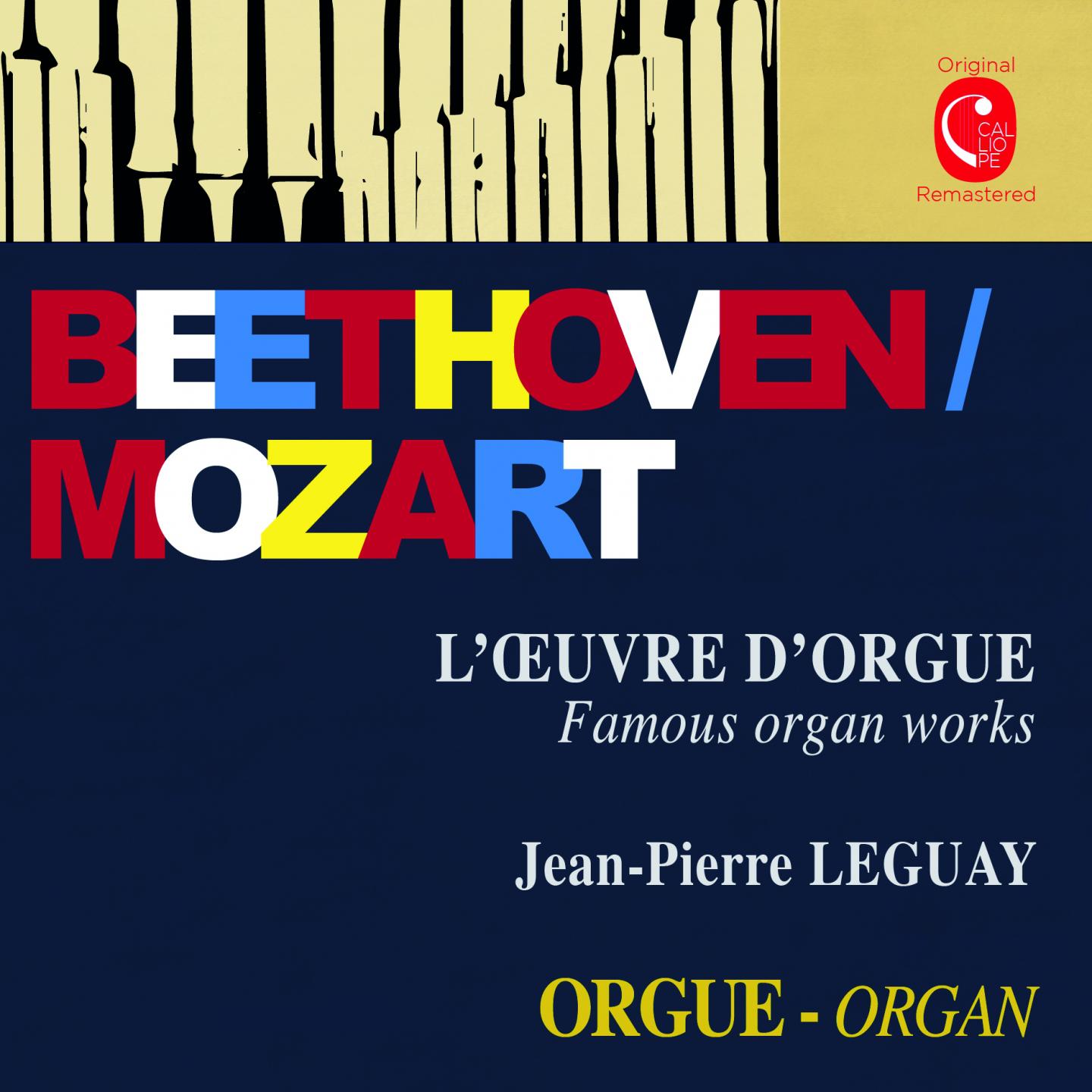 Постер альбома Beethoven & Mozart: Famous Organ Works
