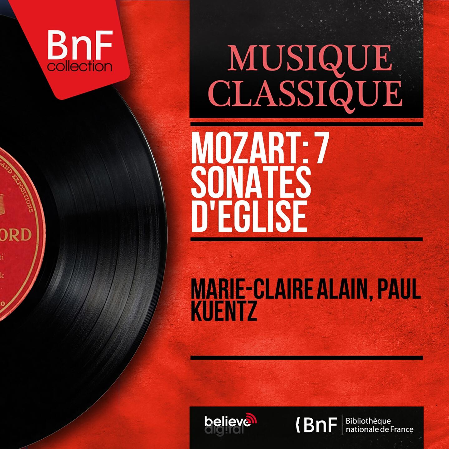 Marie-Claire Alain - Church Sonata for Organ and Orchestra in B-Flat Major, K. 68