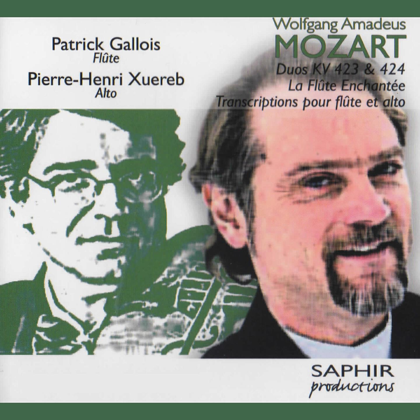 Patrick Gallois - Duo, Op. 28, K. 423: I. Allegro