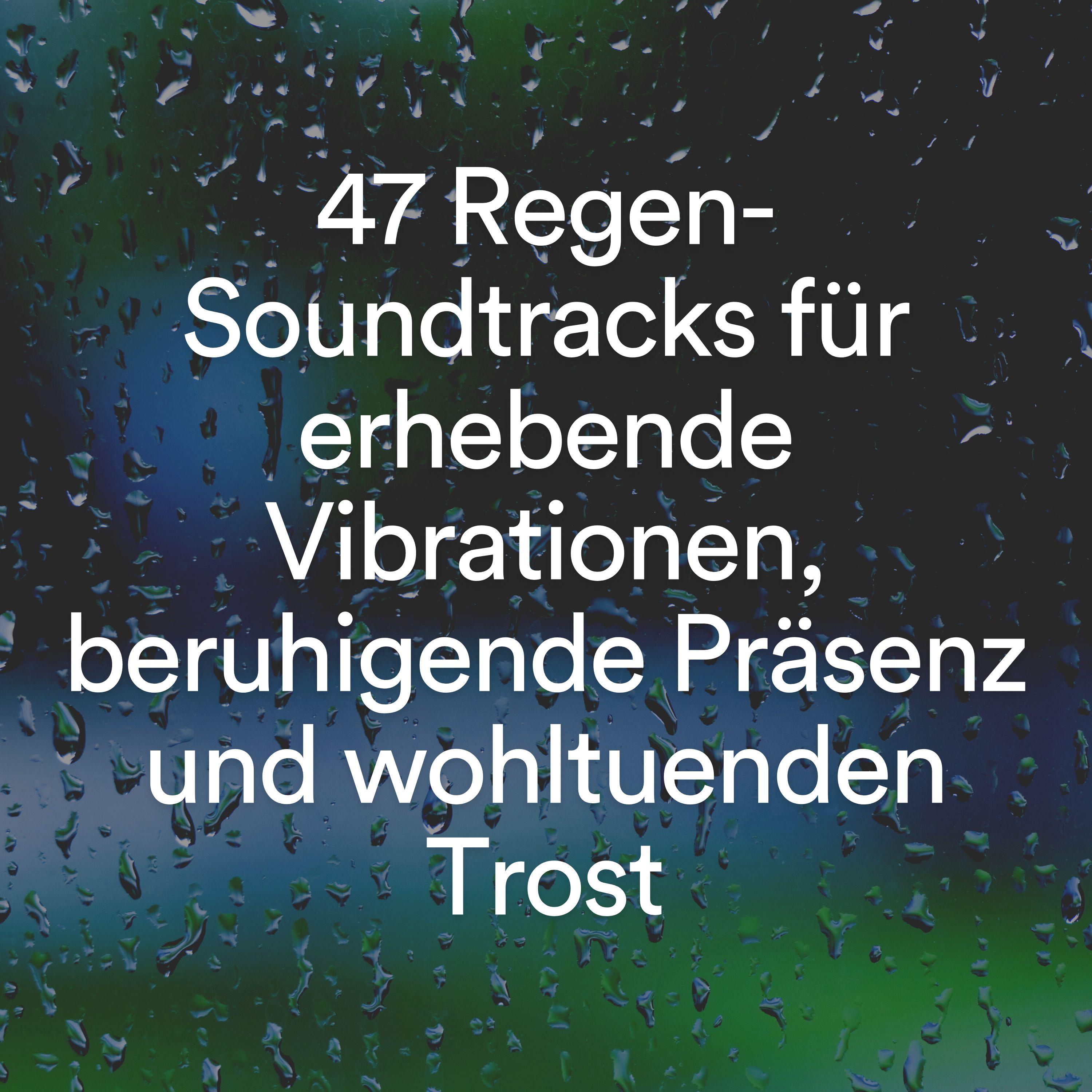 Постер альбома 47 Regen-Soundtracks für erhebende Vibrationen, beruhigende Präsenz und wohltuenden Trost