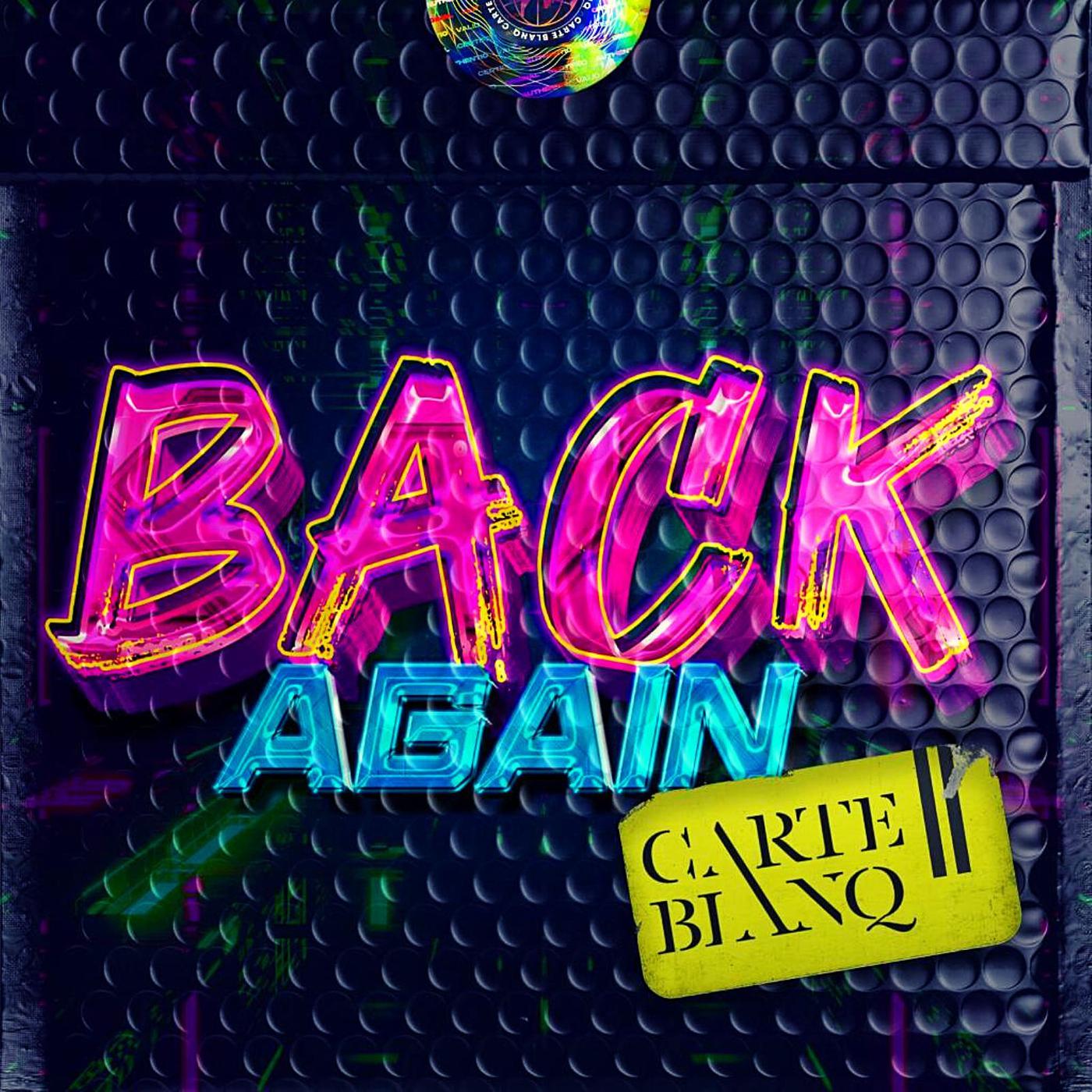 Постер альбома Back Again (Radio Edit)