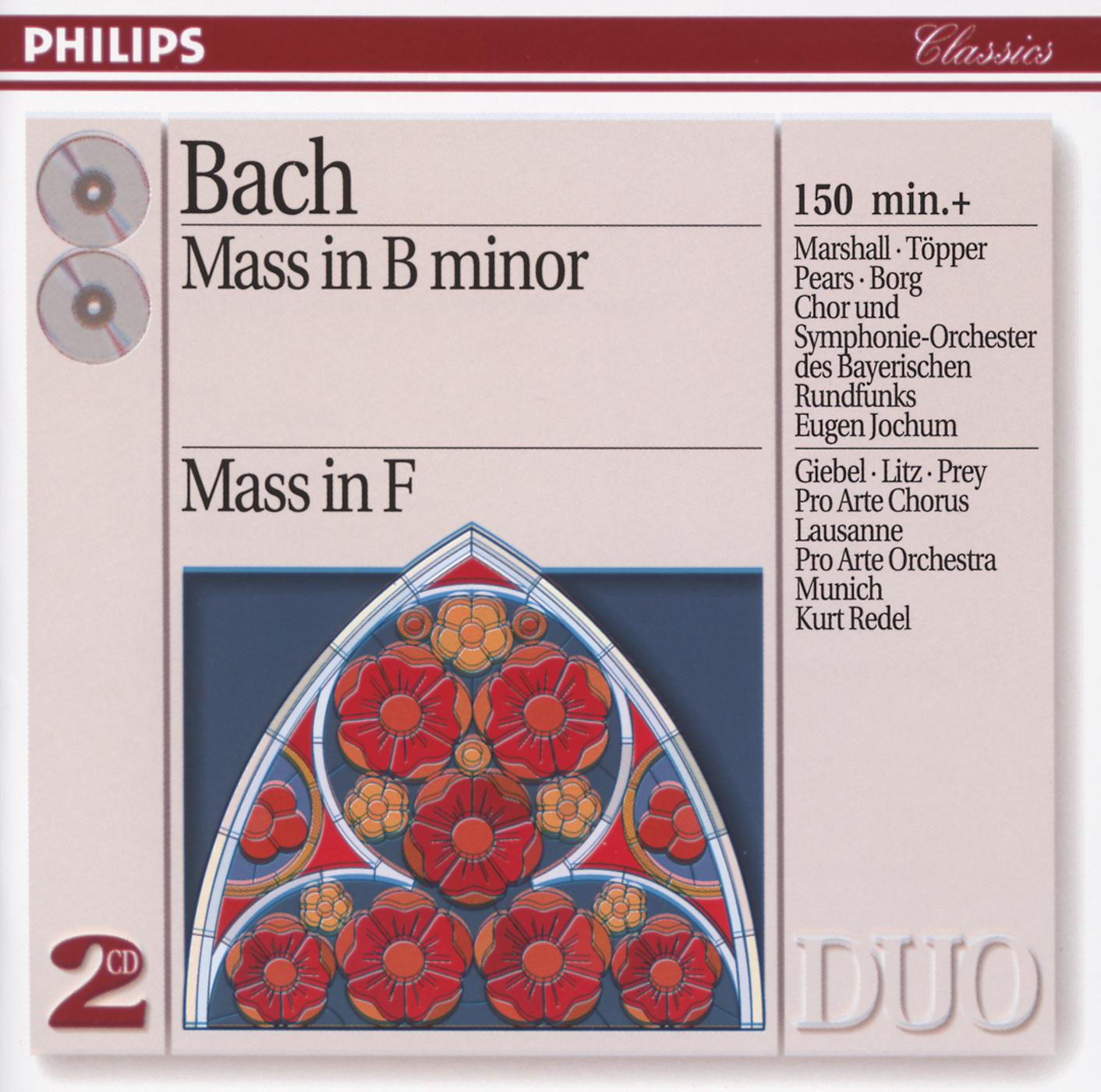 Постер альбома Bach, J.S.: Mass in B minor/Missa Brevis in F