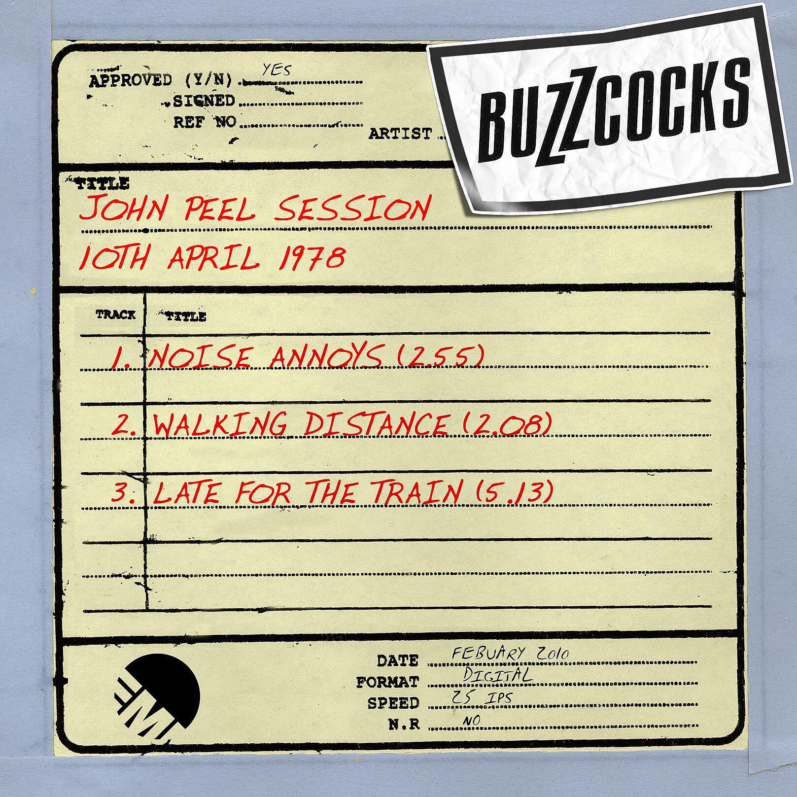 Buzzcocks - Noise Annoys (John Peel Show 10th Apr 1978)