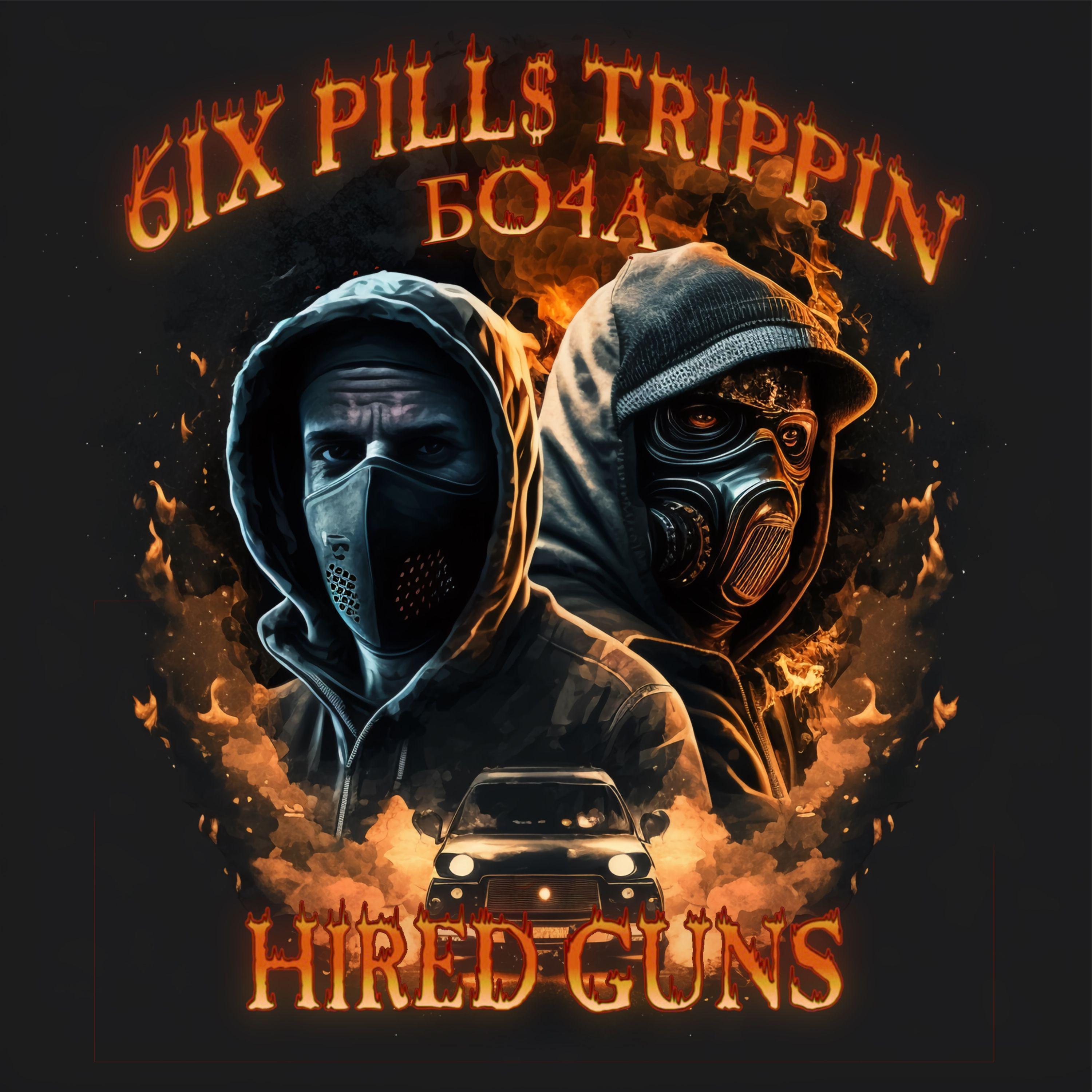 Постер альбома HIRED GUNS