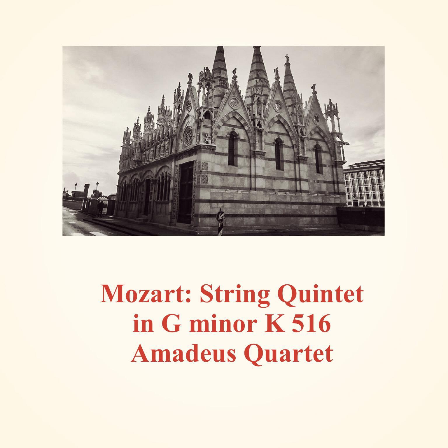 Постер альбома Mozart: String Quintet in G Minor K 516
