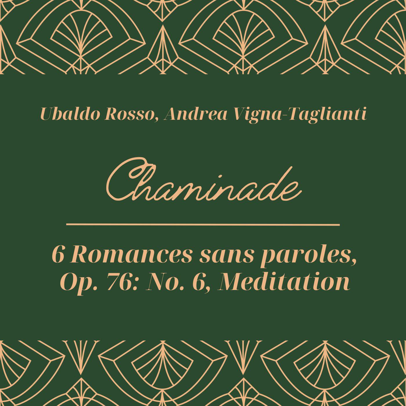 Постер альбома Chaminade: 6 Romances sans paroles, Op. 76: No. 6, Meditation