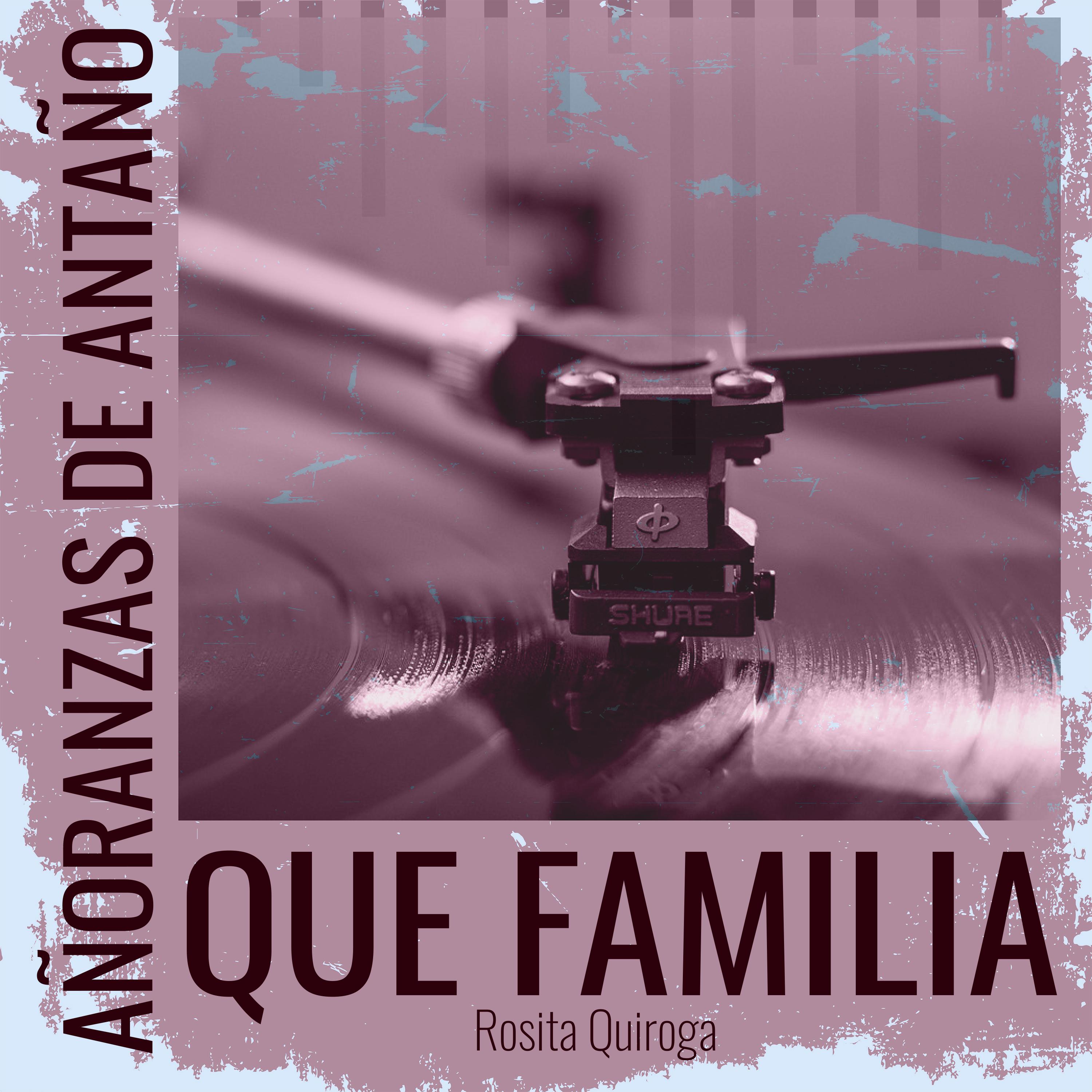 Постер альбома Añoranzas de Antaño - Que Familia