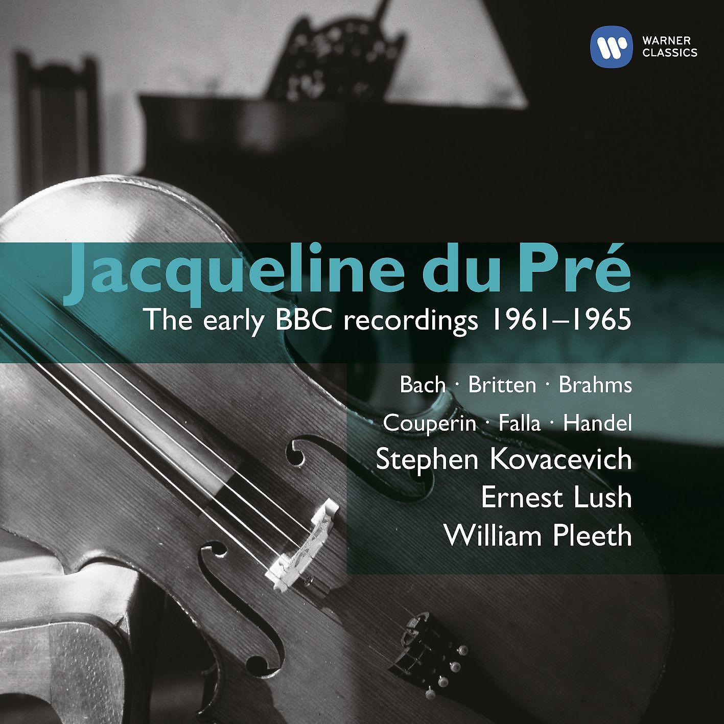 Jacqueline du Pré - Cello Suite No. 2 in D Minor, BWV 1008 (1999 Remastered Version): Prélude