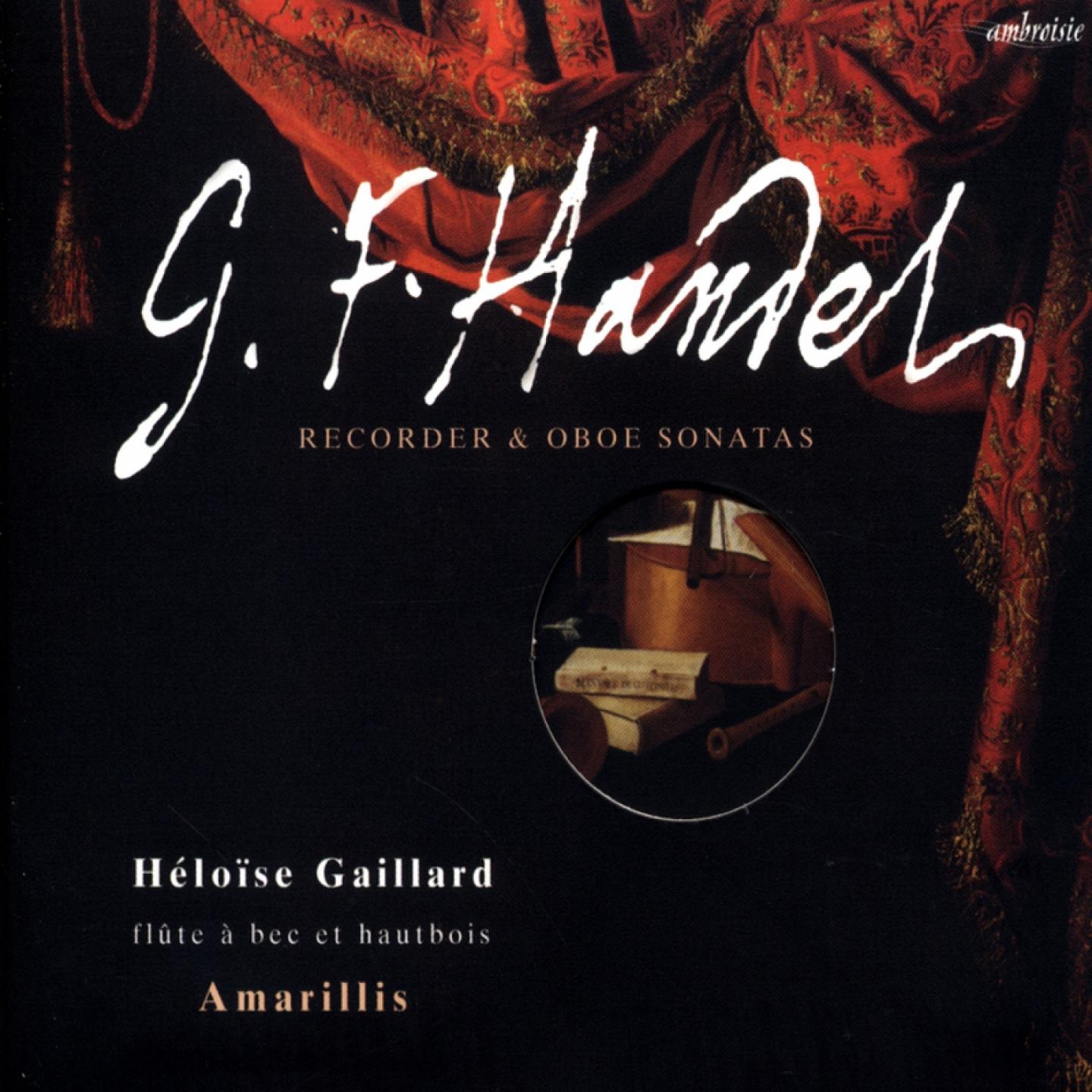 Постер альбома Haendel (Recoder & Oboe Sonatas)