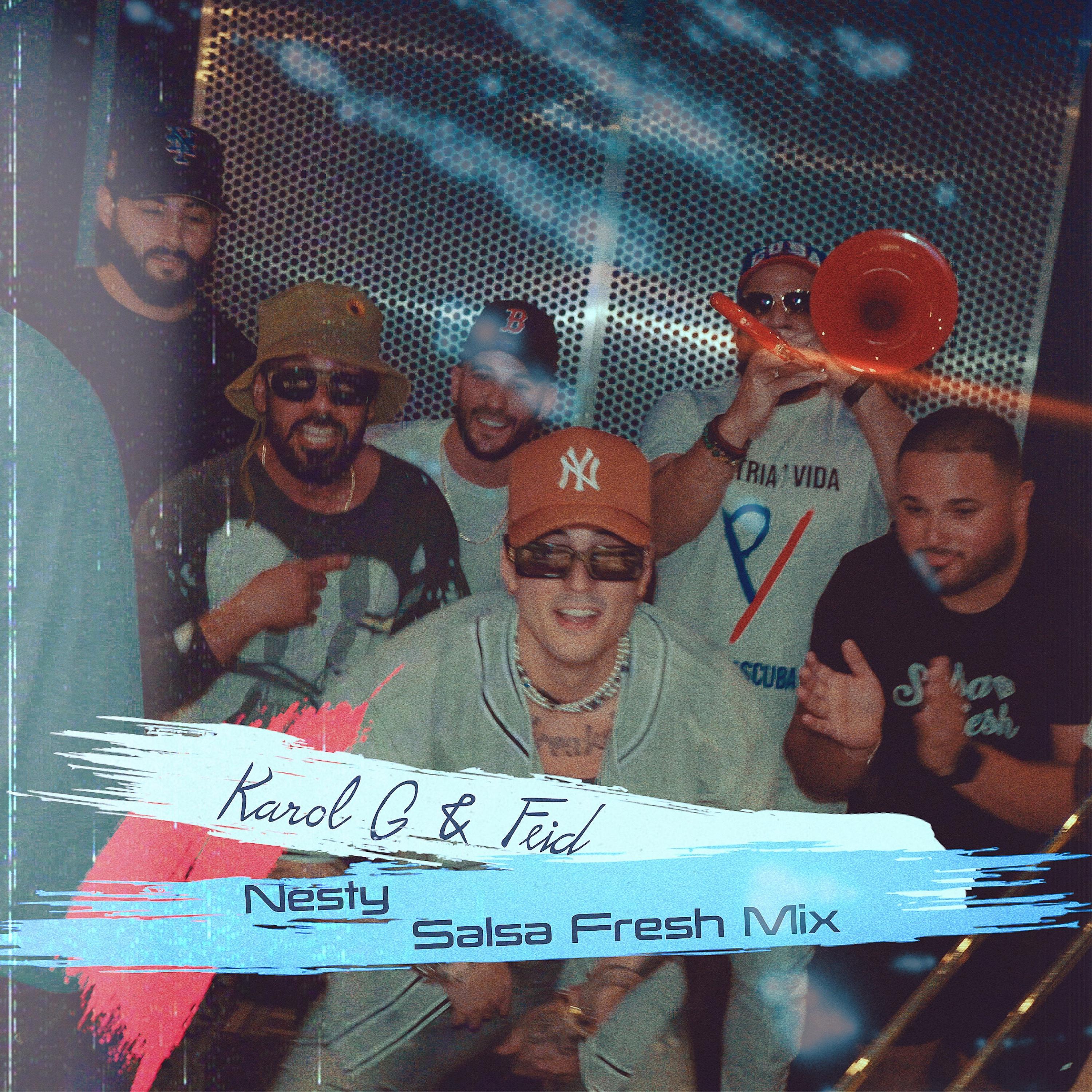 Постер альбома Karol G, Feid, Salsa Fresh Mix